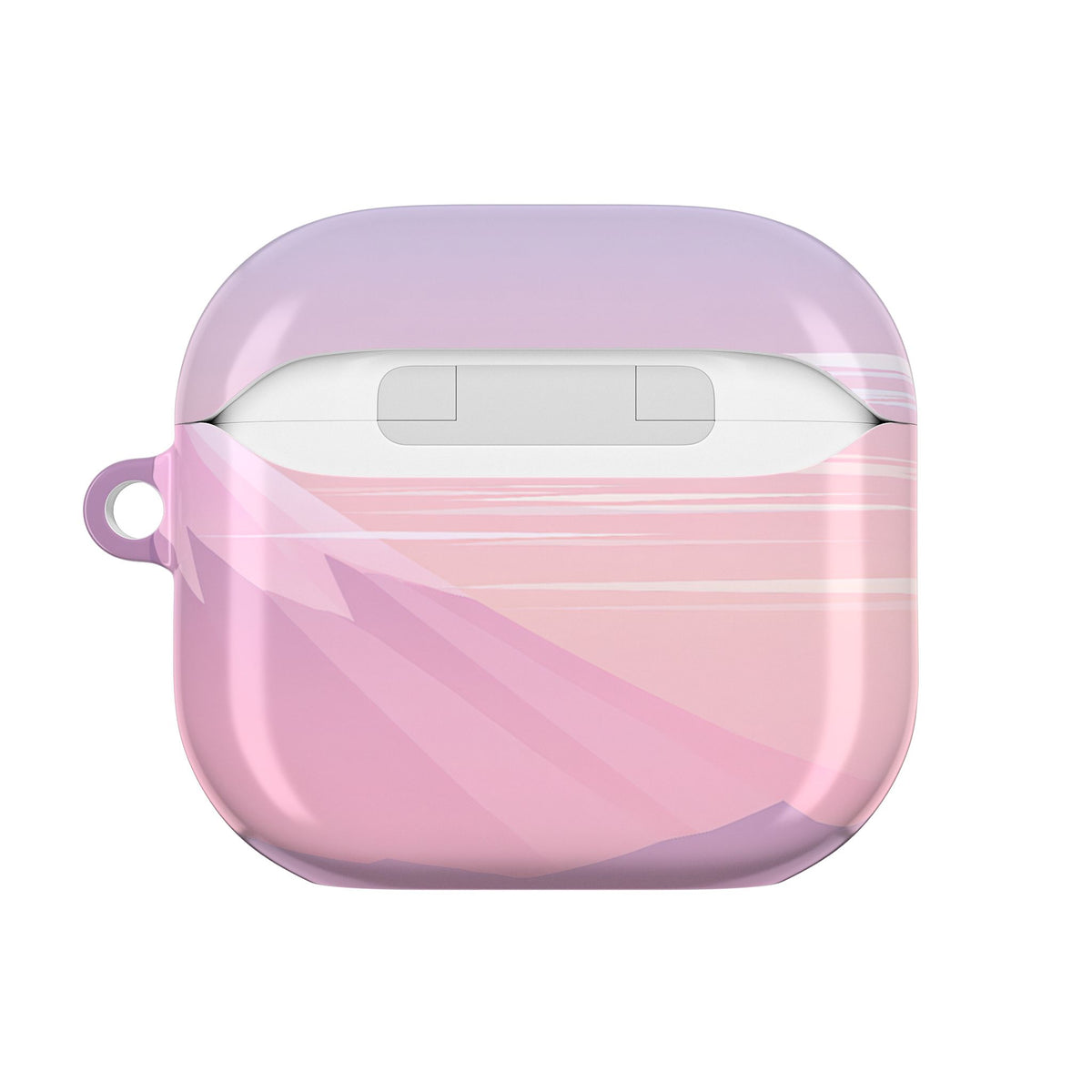 Alpine Twilight · Hard Case for AirPods & AirPods Pro · Pink