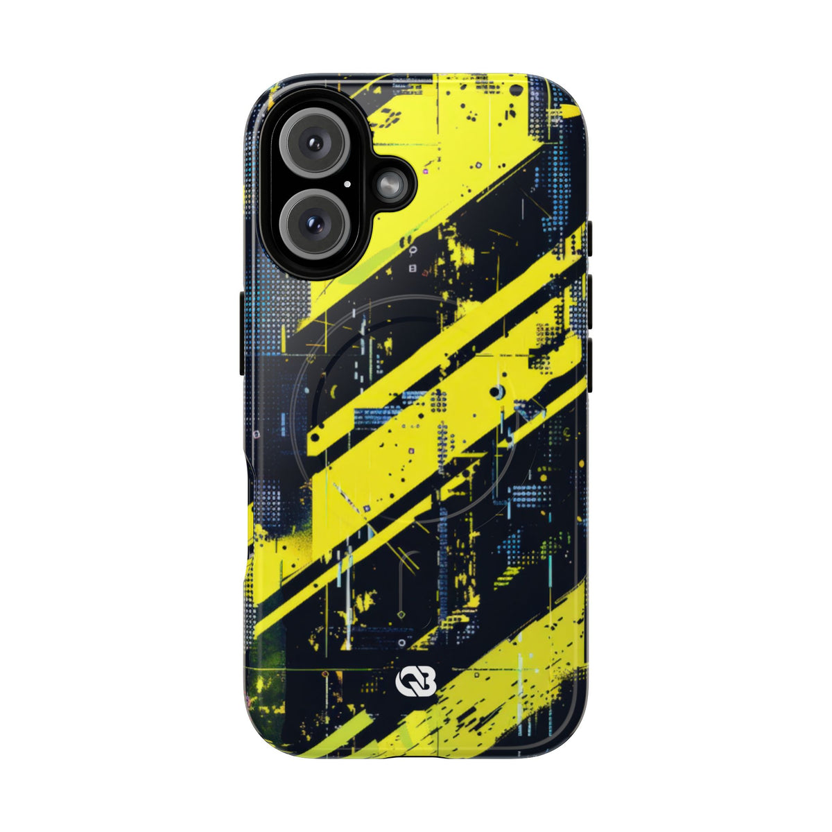 Acid Hazard · Tough 2.0 Magnetic Phone Case for iPhone · Yellow
