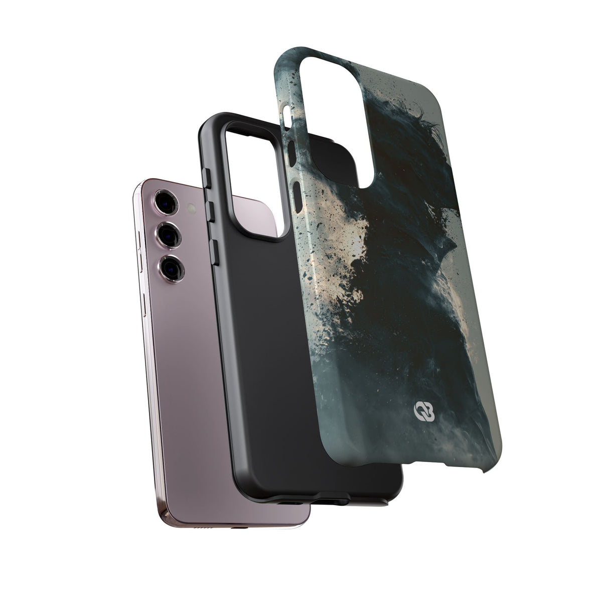 Ashen Dissolution · Tough Phone Case for Samsung · Black