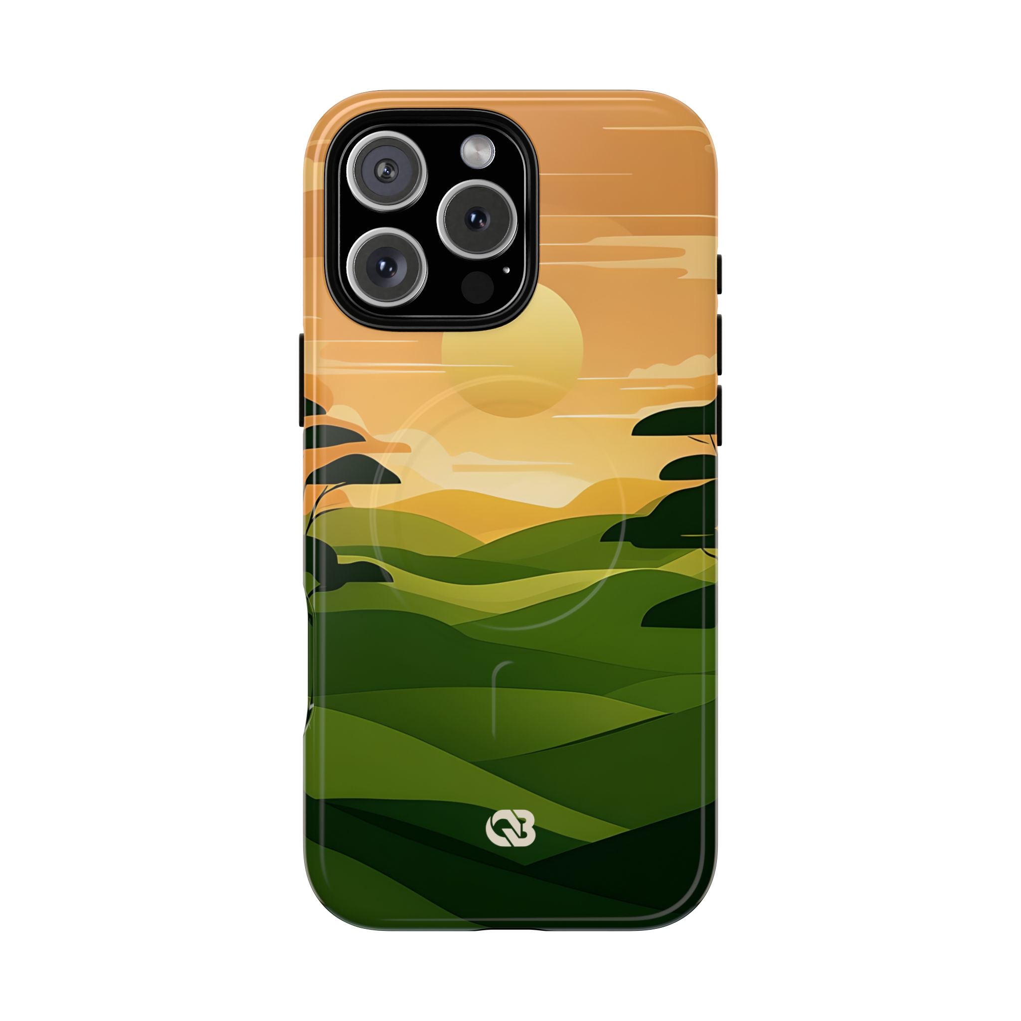 Verdant Horizon Sun · Tough+ Phone Case for iPhone · Magsafe