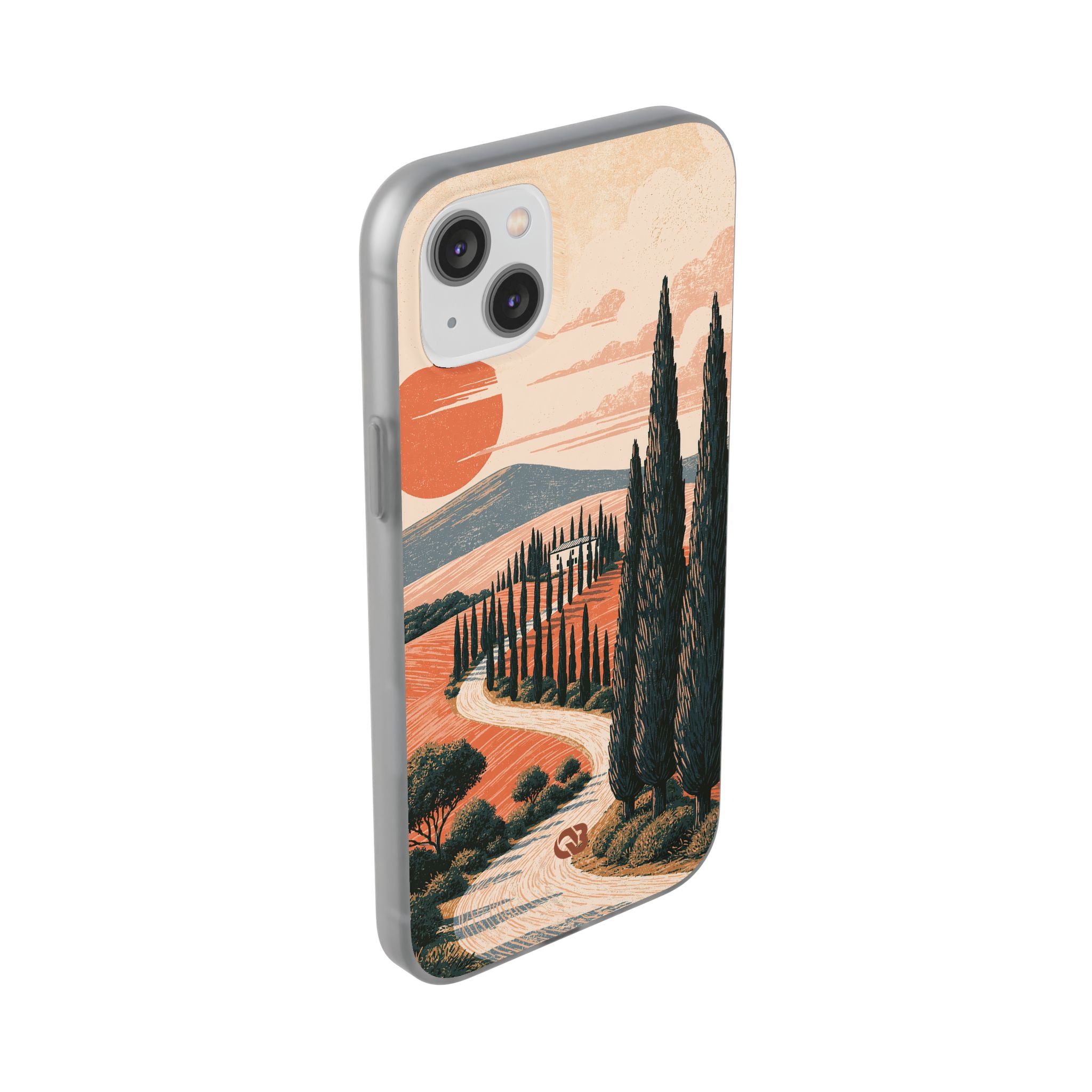 Orange Lite Phone Case for iPhone - Terracotta Ridge Trail