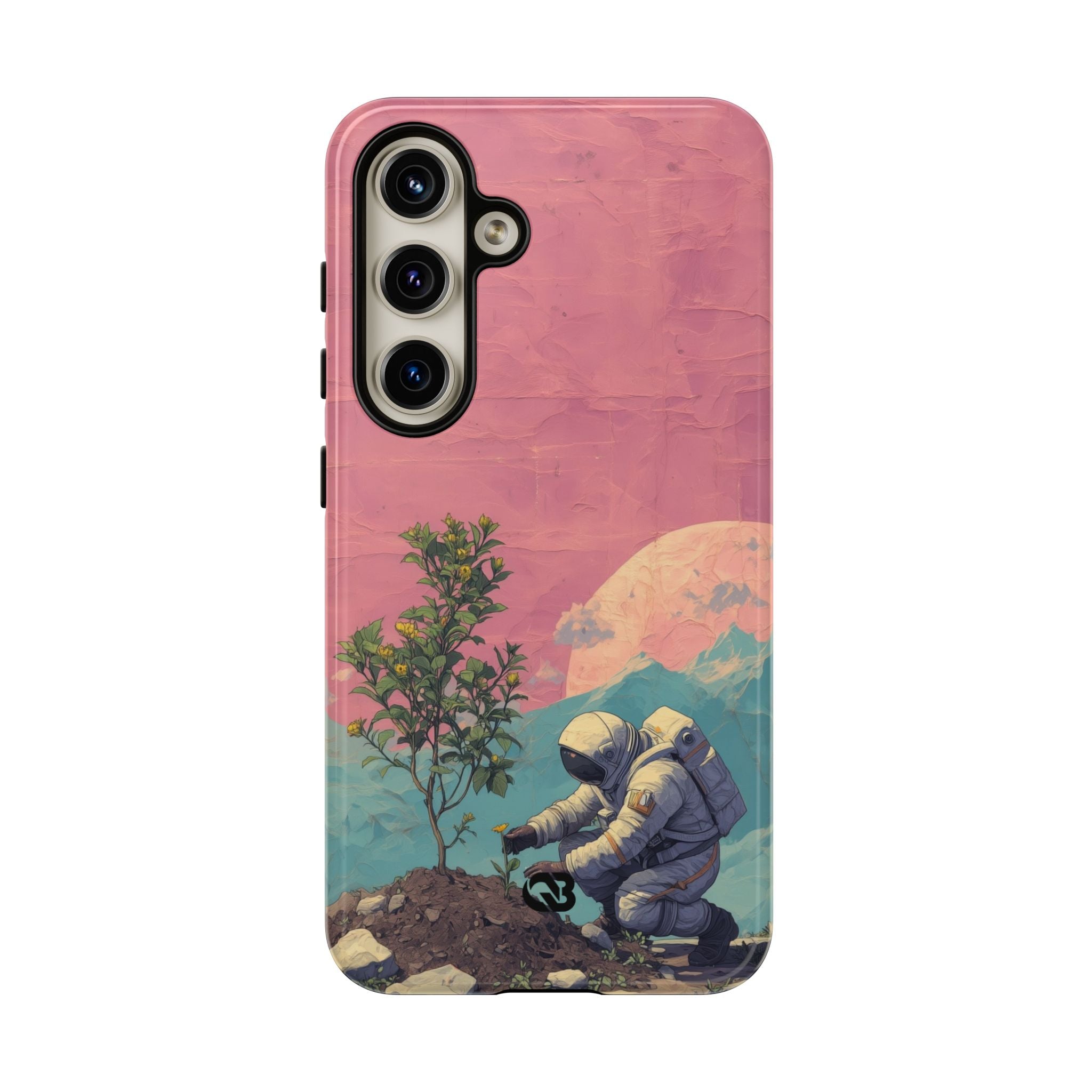 Lunare Pastellblüte · Tough Handyhülle für Samsung