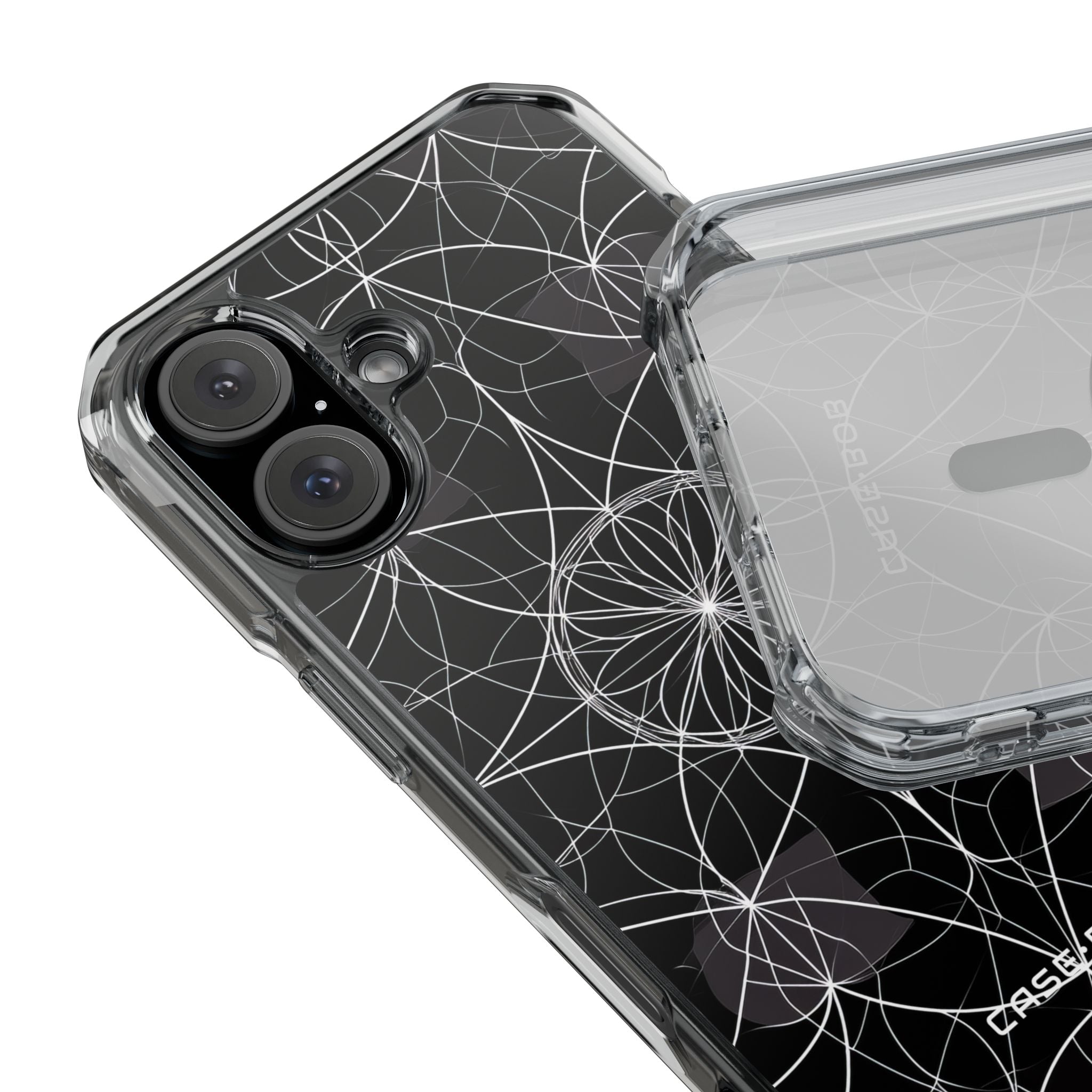 Radiant Petal Orbit iPhone 16 Case - Impact