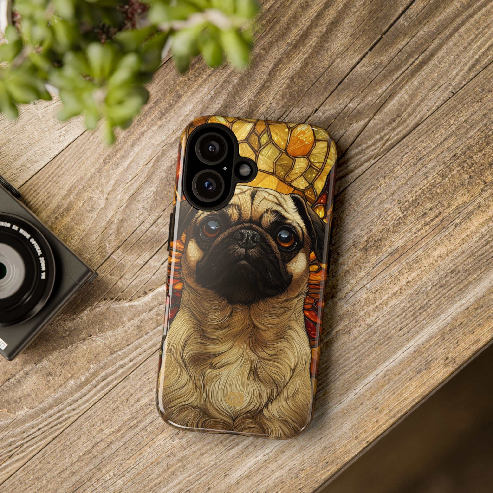 Amber Pug Divinity · Tough Phone Case for iPhone