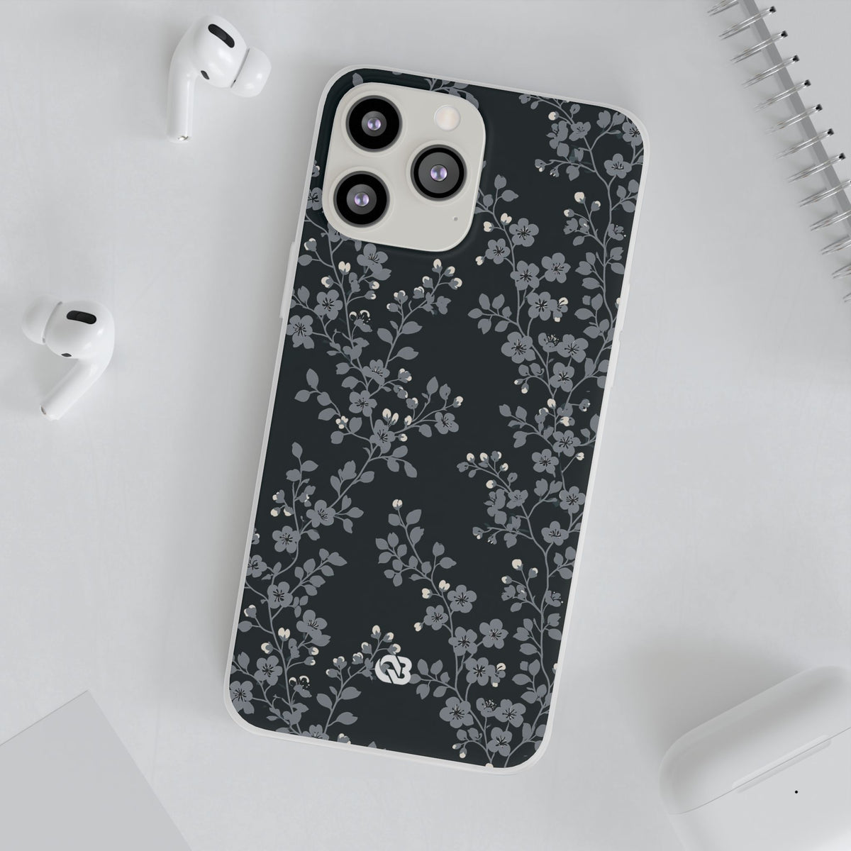 Nocturne Blossom Branch · Lite Phone Case for iPhone · Black