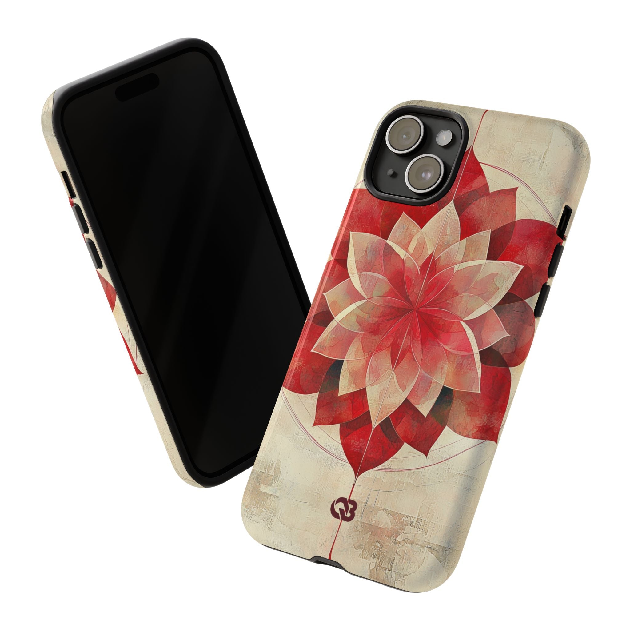 Crimson Petal Peak · Tough Phone Case for iPhone