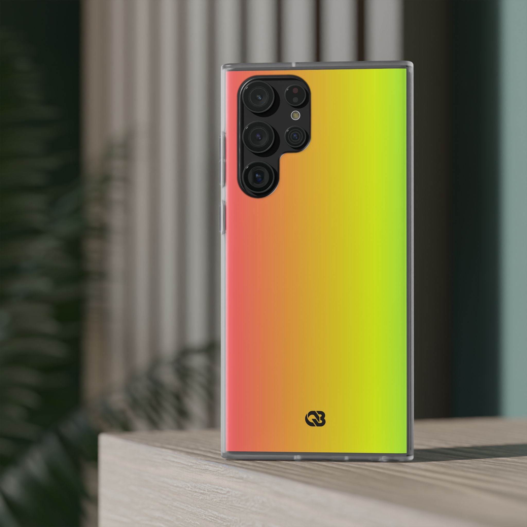 Sunset Acid Glow · Soft Phone Case for Samsung