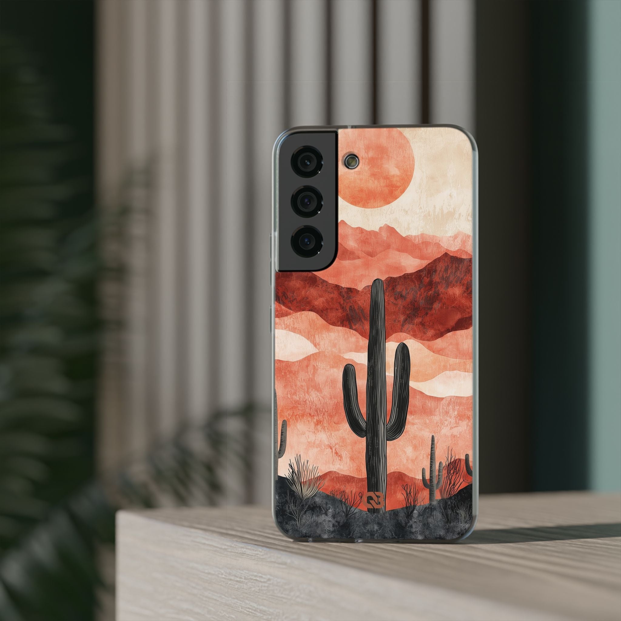 Terracotta Desert Sun · Soft Phone Case for Samsung