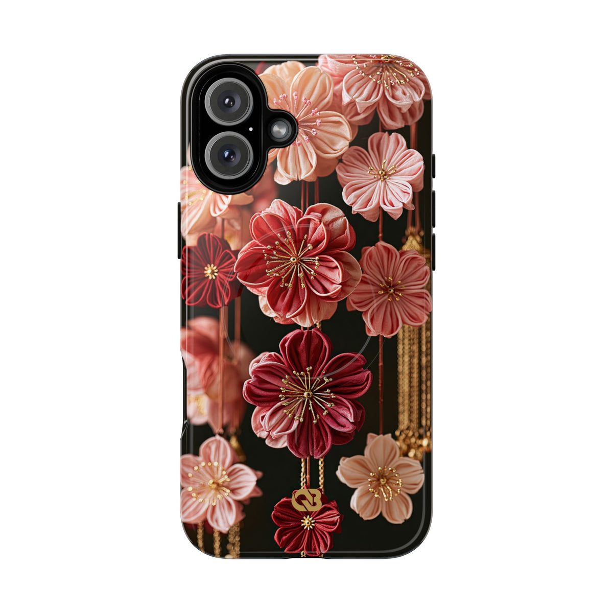 Silk Blossom Kanzashi · Tough 2.0 Magnetic Phone Case for iPhone · Pink