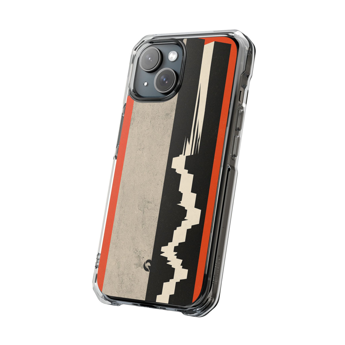 Orange Impact MagSafe Phone Case for iPhone - Orange Monolith Rift
