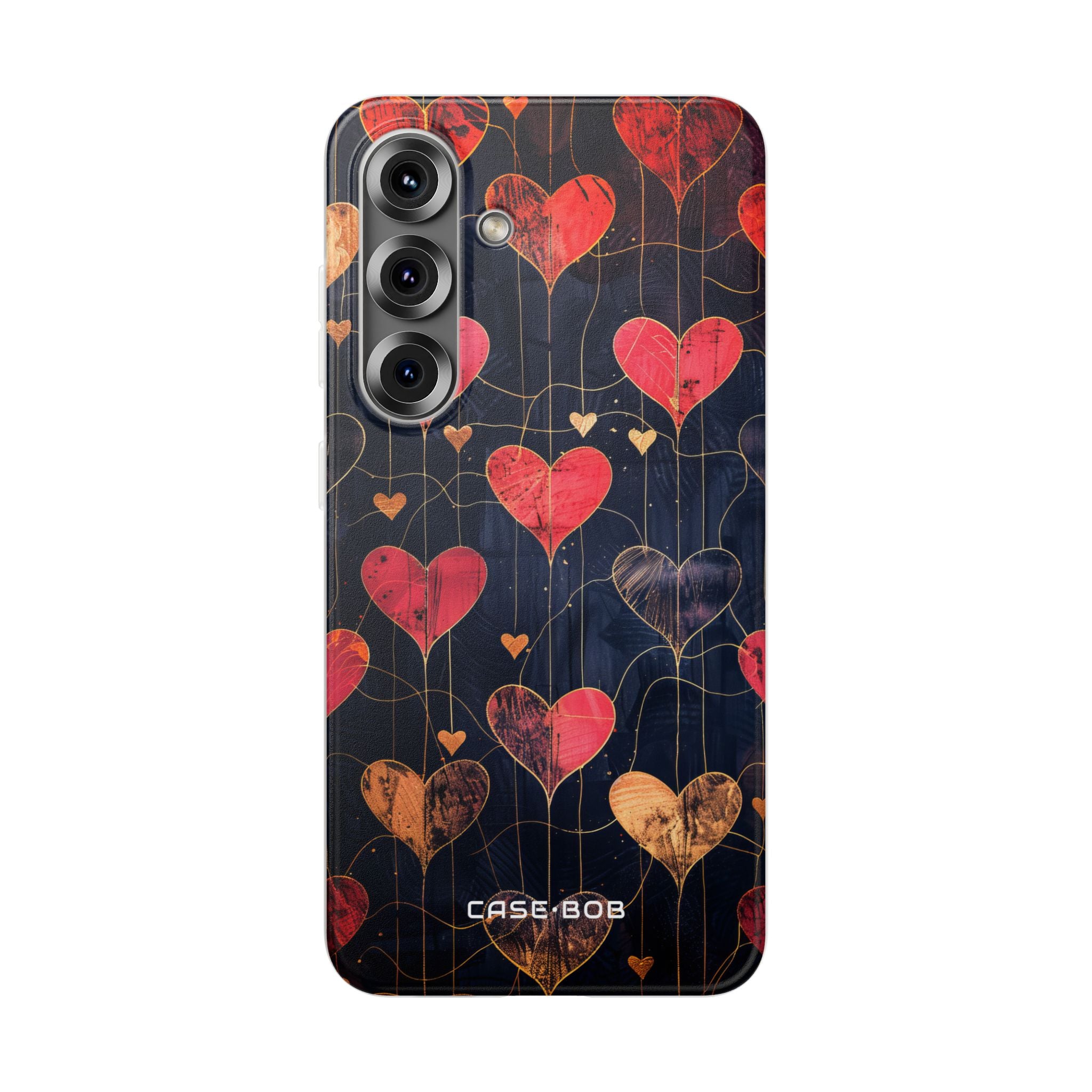 Golden Hearts Network Samsung S25 Case - Soft