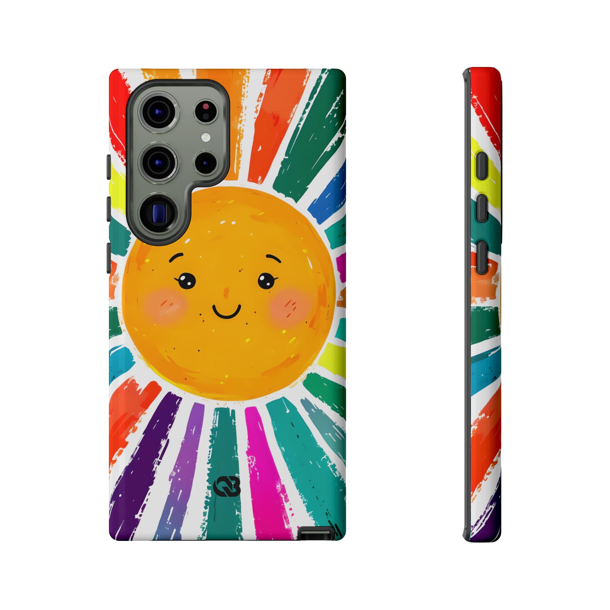 Vibrant Solar Smile · Tough Phone Case for Samsung