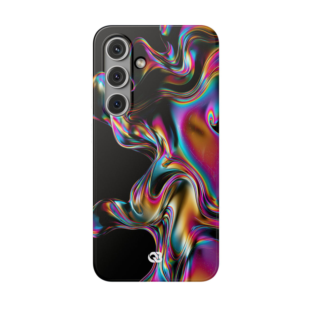 Purple Lite Phone Case for Samsung - Liquid Neon Chrome