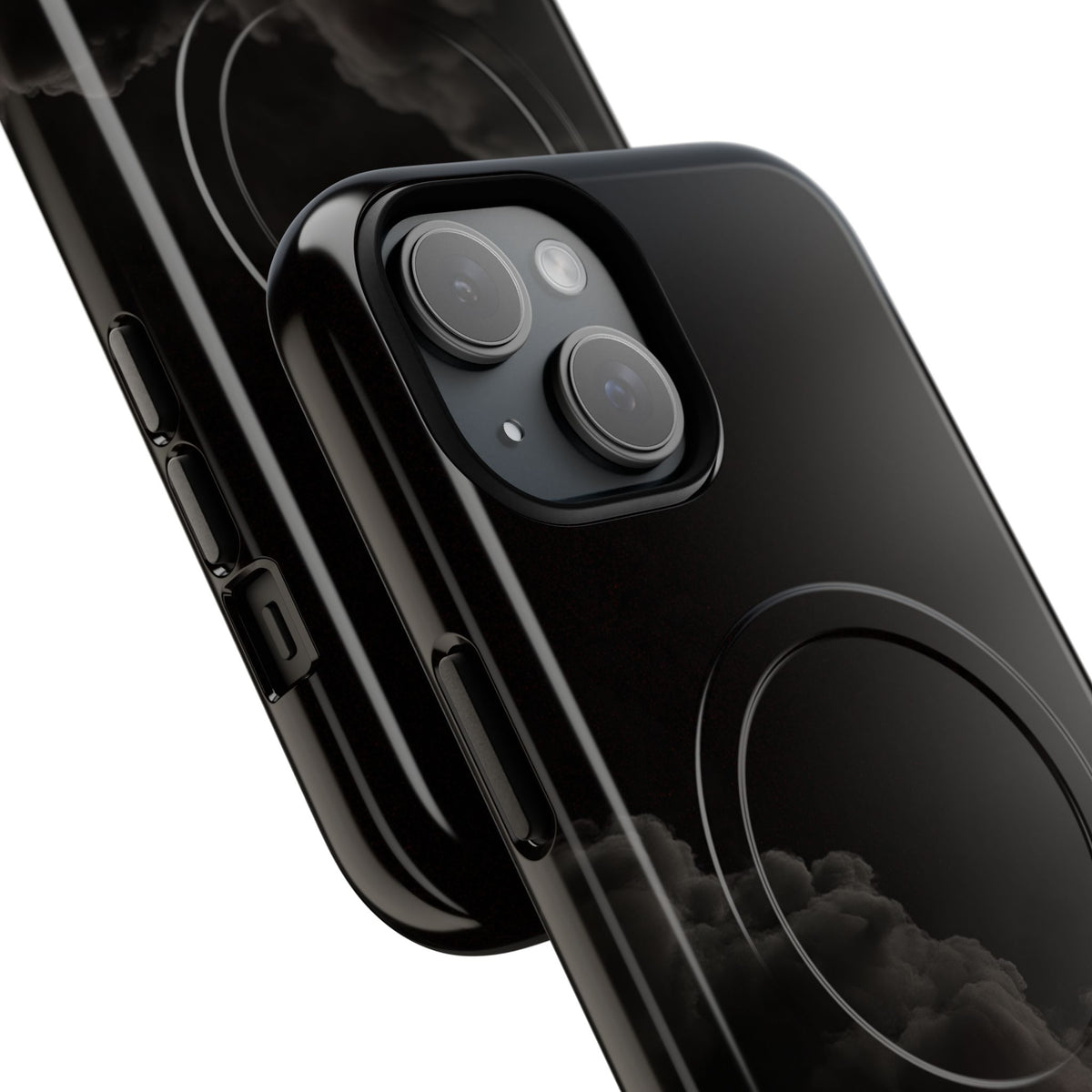 Crimson Fog Void · Tough 2.0 Magnetic Phone Case for iPhone · Black