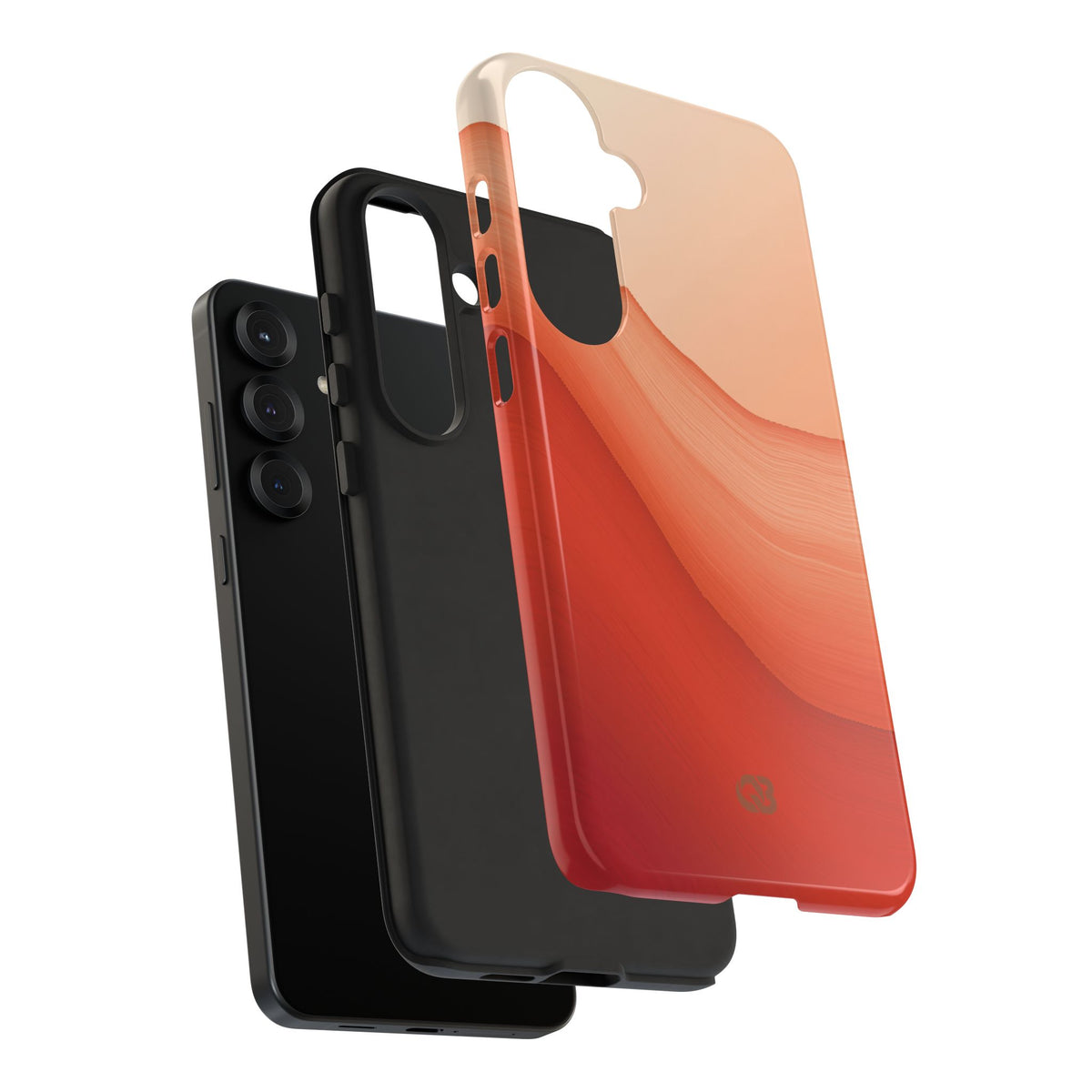 Terracotta Flow · Tough Phone Case for Samsung · Orange