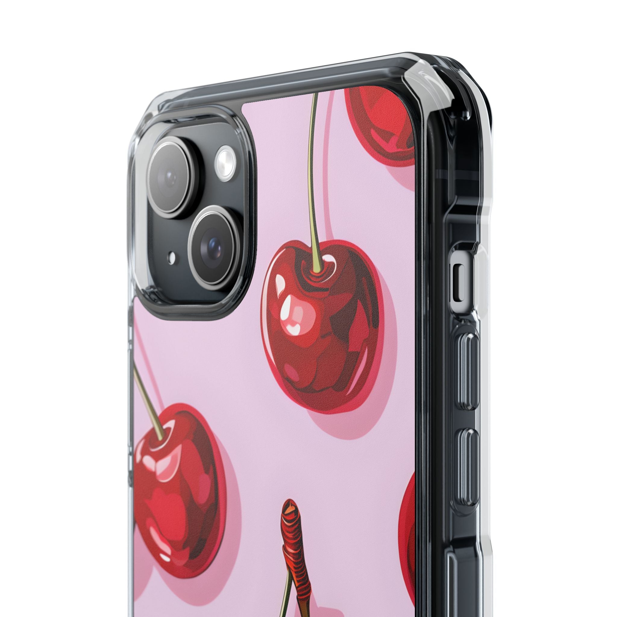 Glossy Cherry Burst iPhone 15 Plus Case - Impact - CASE•BOB