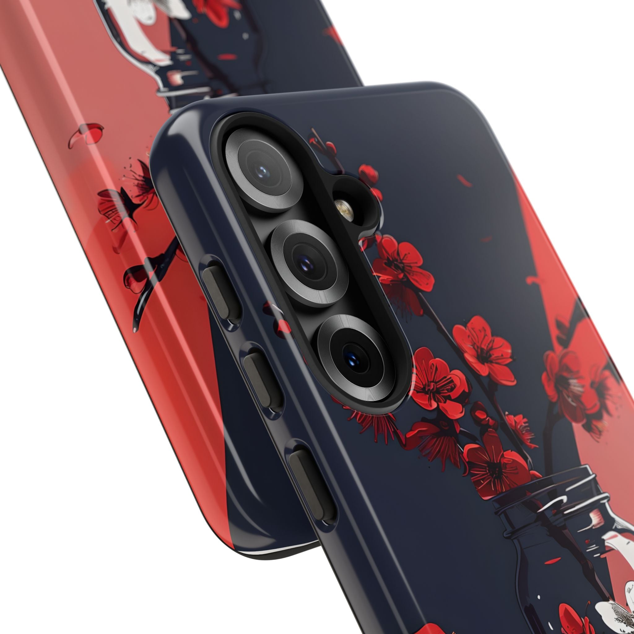 Crimson Blossom Jar · Tough etui na telefon Samsung