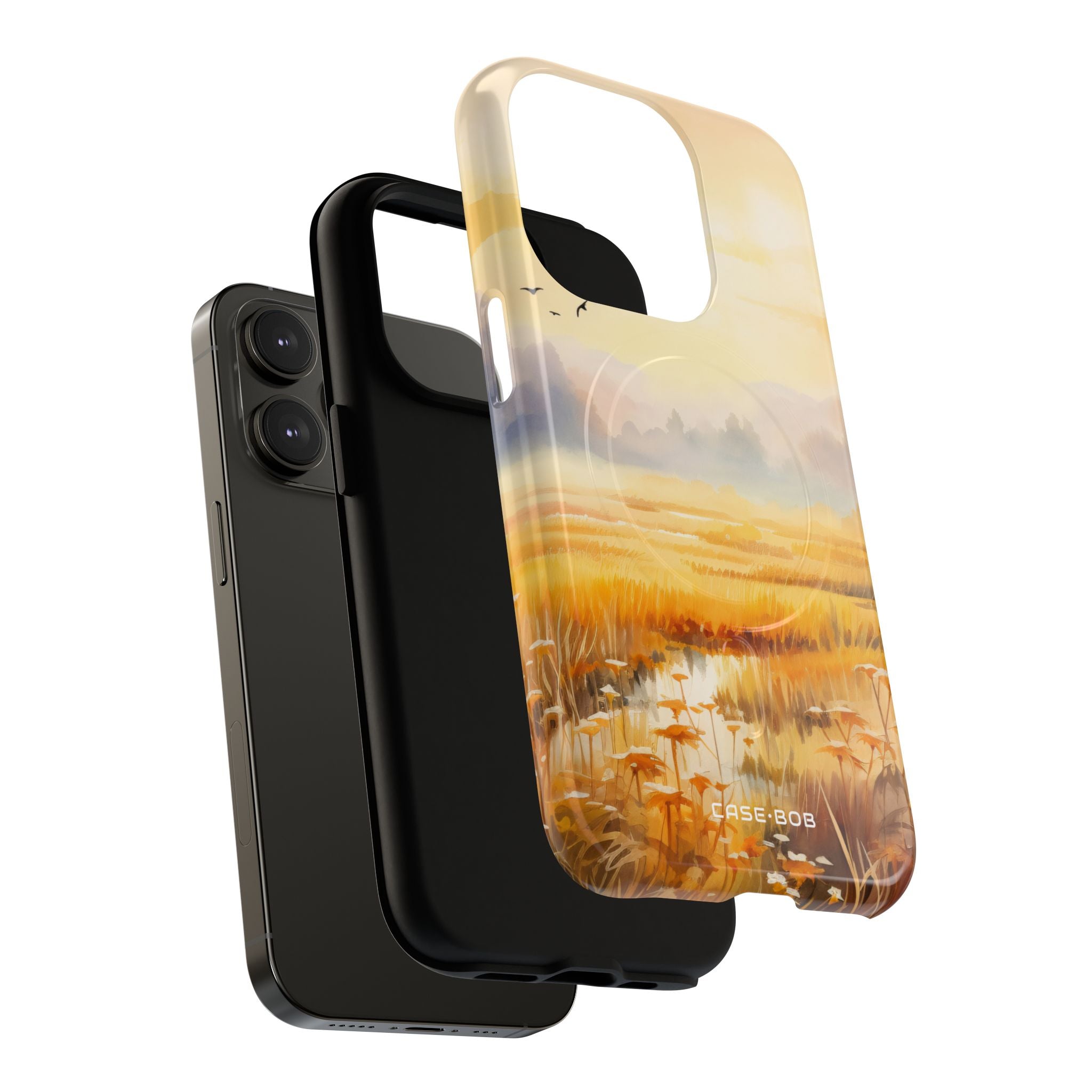 Leuchtender Sonnenaufgang iPhone 14 Pro Case - Tough+