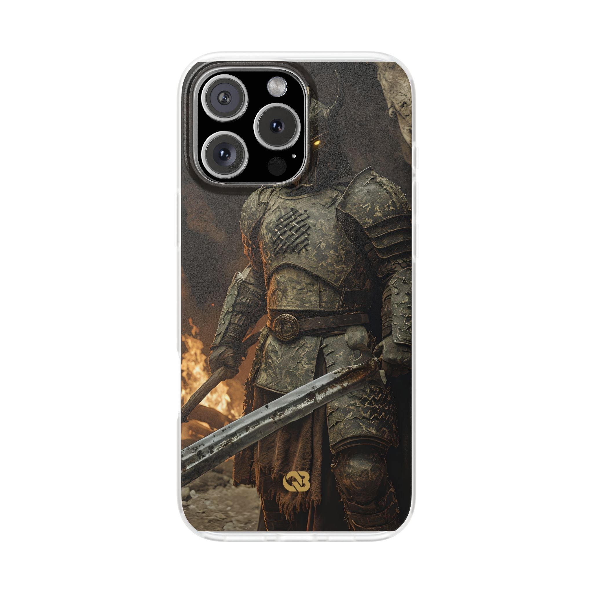 Ash Stone Knight · Soft Hoesje voor iPhone