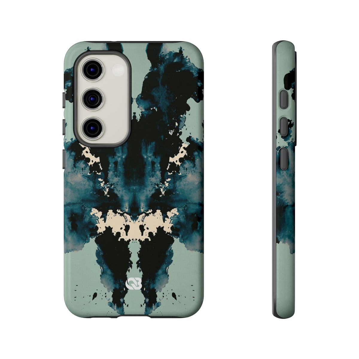 Rorschach Ink Void · Tough Phone Case for Samsung · Black