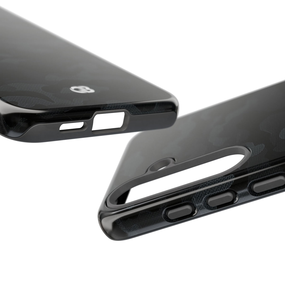 Blackout Urban Camo · Tough Phone Case for Samsung · Black
