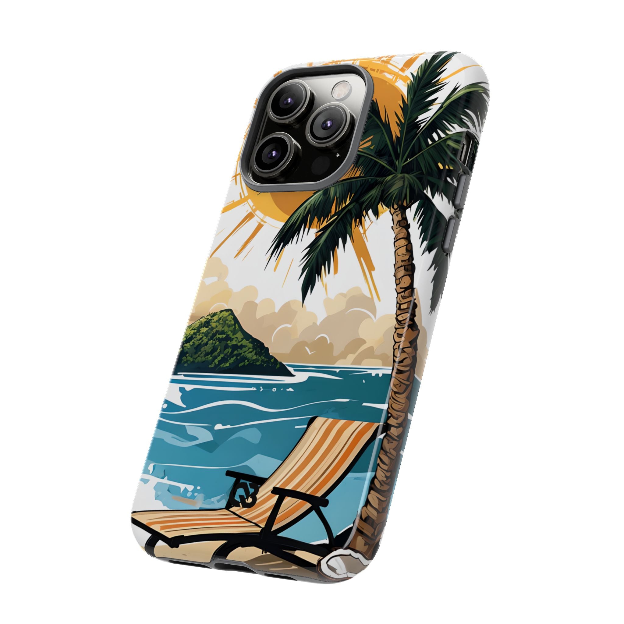 Radiant Coast Solitude · Tough Handyhülle für iPhone