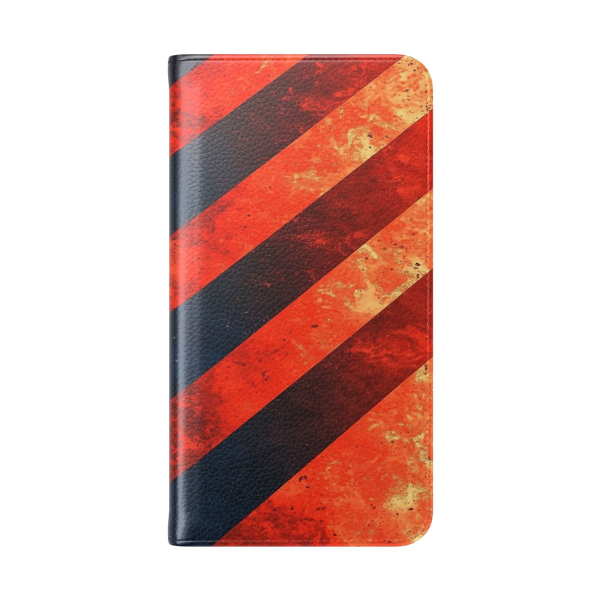 Diagonal Stripes Blaze - Samsung S23+ Case - Wallet