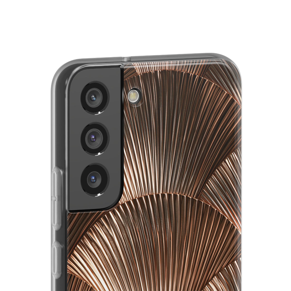 Rose Gilded Fan · Lite Phone Case for Samsung · Gold