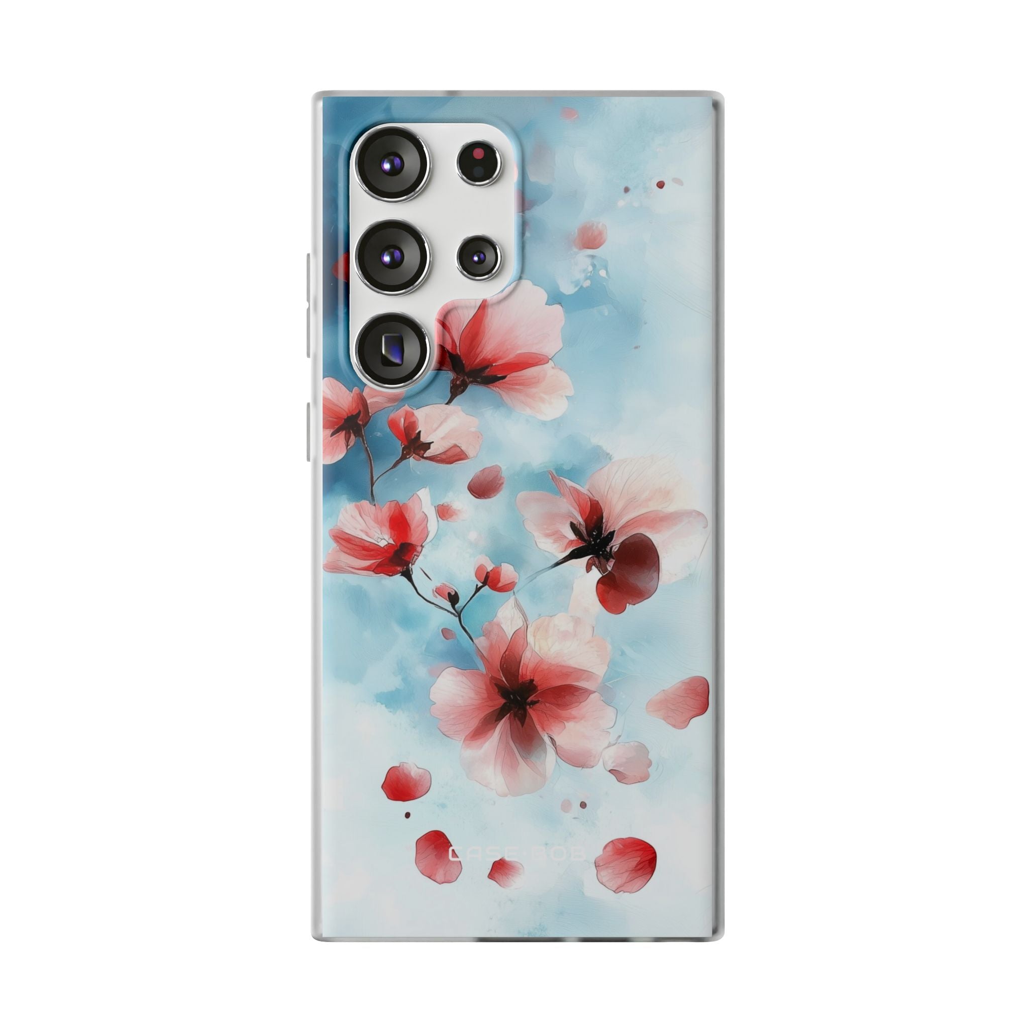 Pink Blossom Drift Samsung S23 Ultra Case - Soft