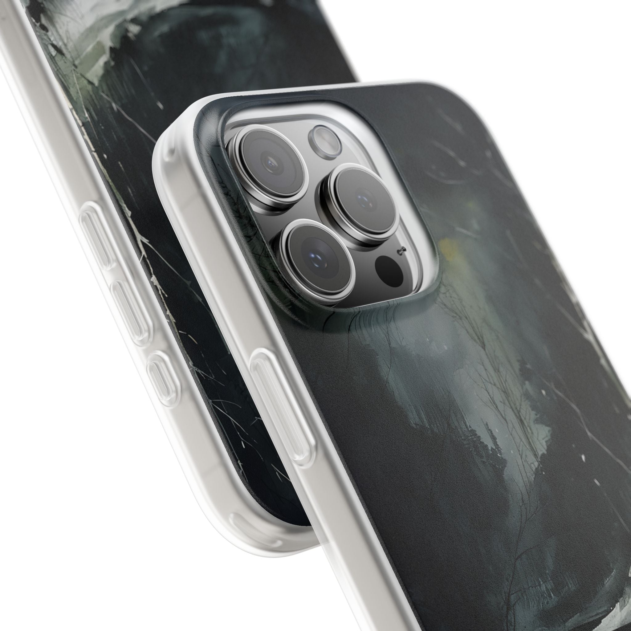 Midnight Winter Hollow · Soft Phone Case for iPhone