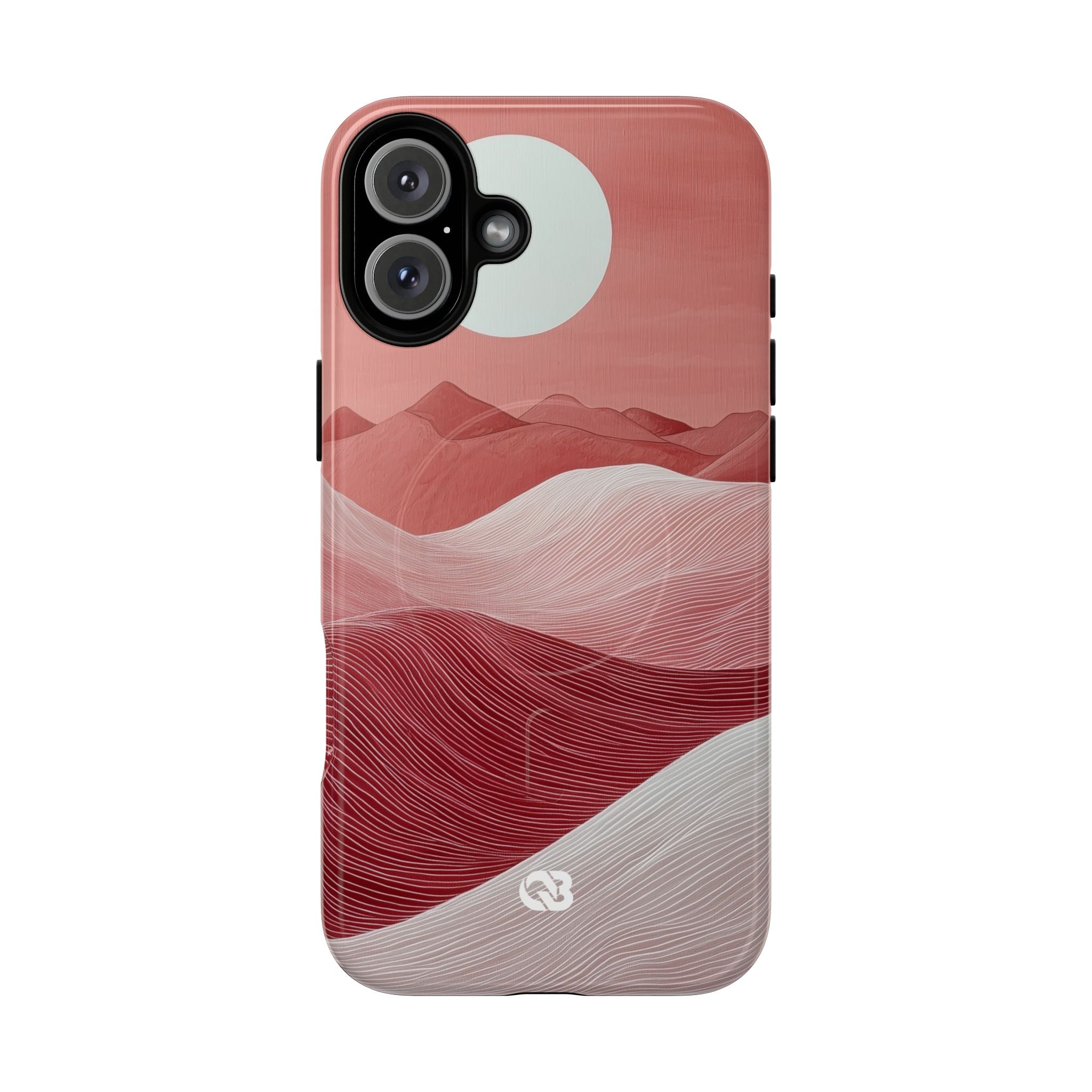 Crimson Dune Horizon · Tough+ Phone Case for iPhone · Magsafe