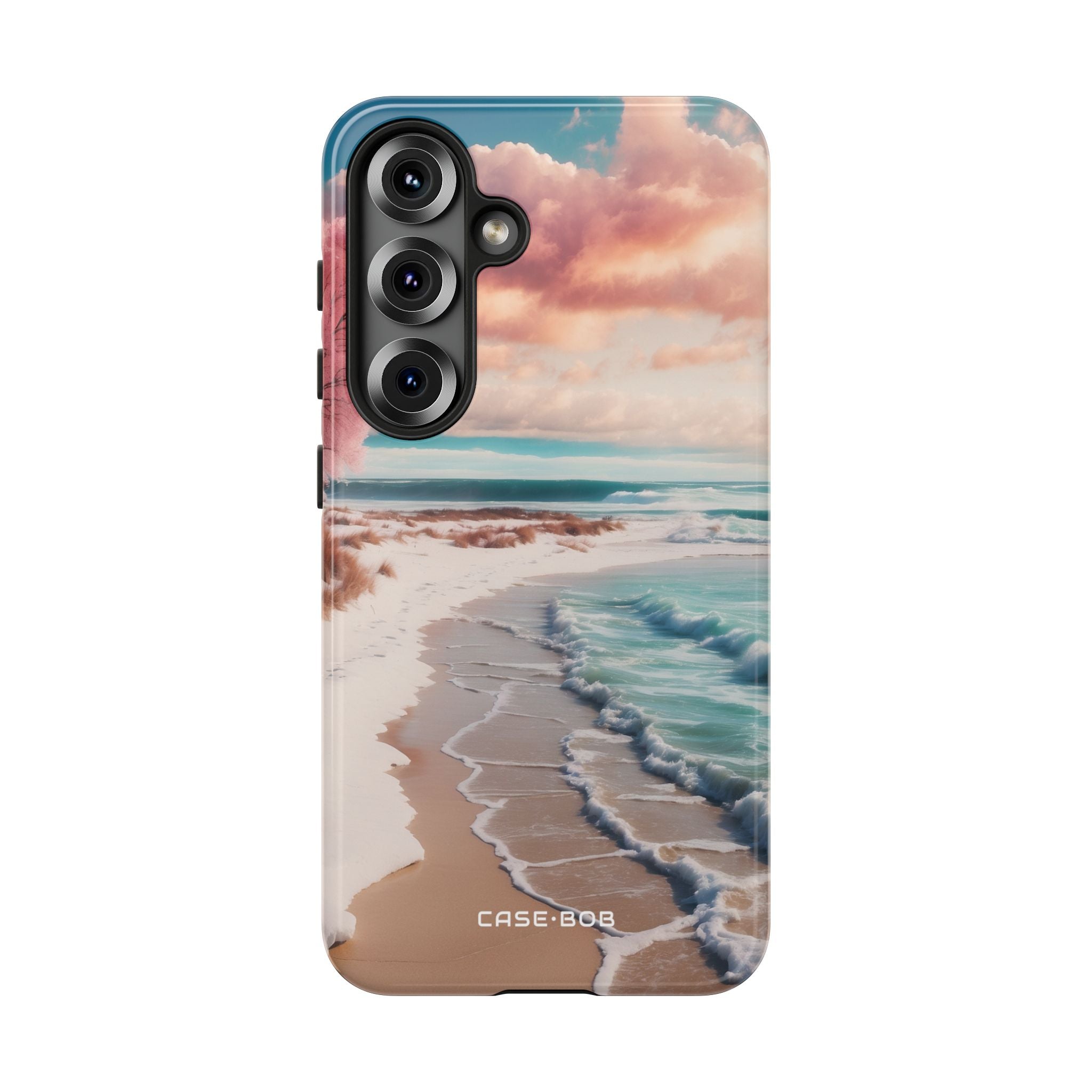 Pink Tree Breeze Samsung S25 Case - Tough