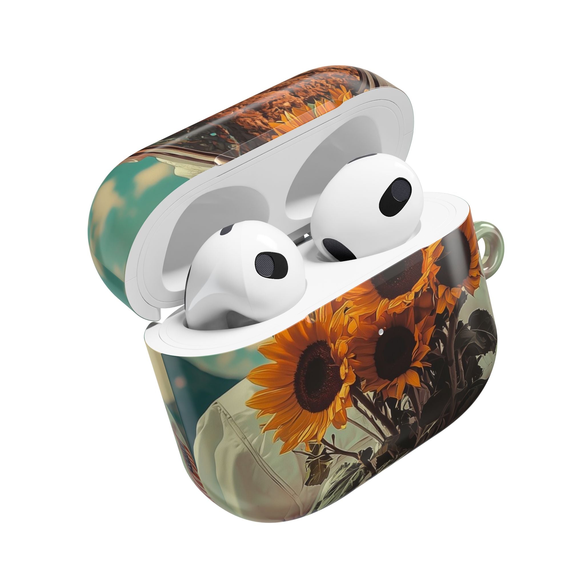 Sunflower Astronaut - AirPods Case