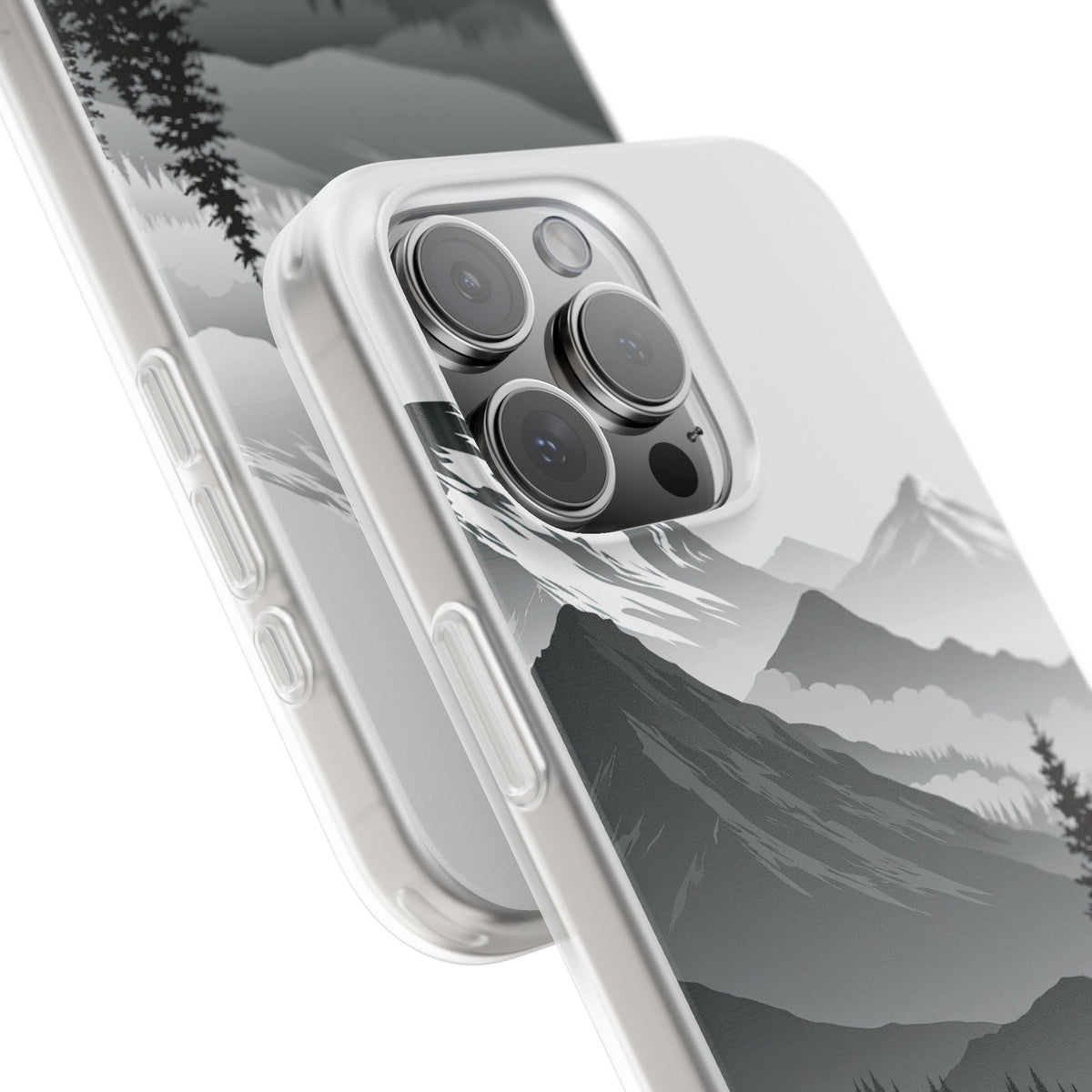 Grey Lite Phone Case for iPhone - Granite Ridge Mist