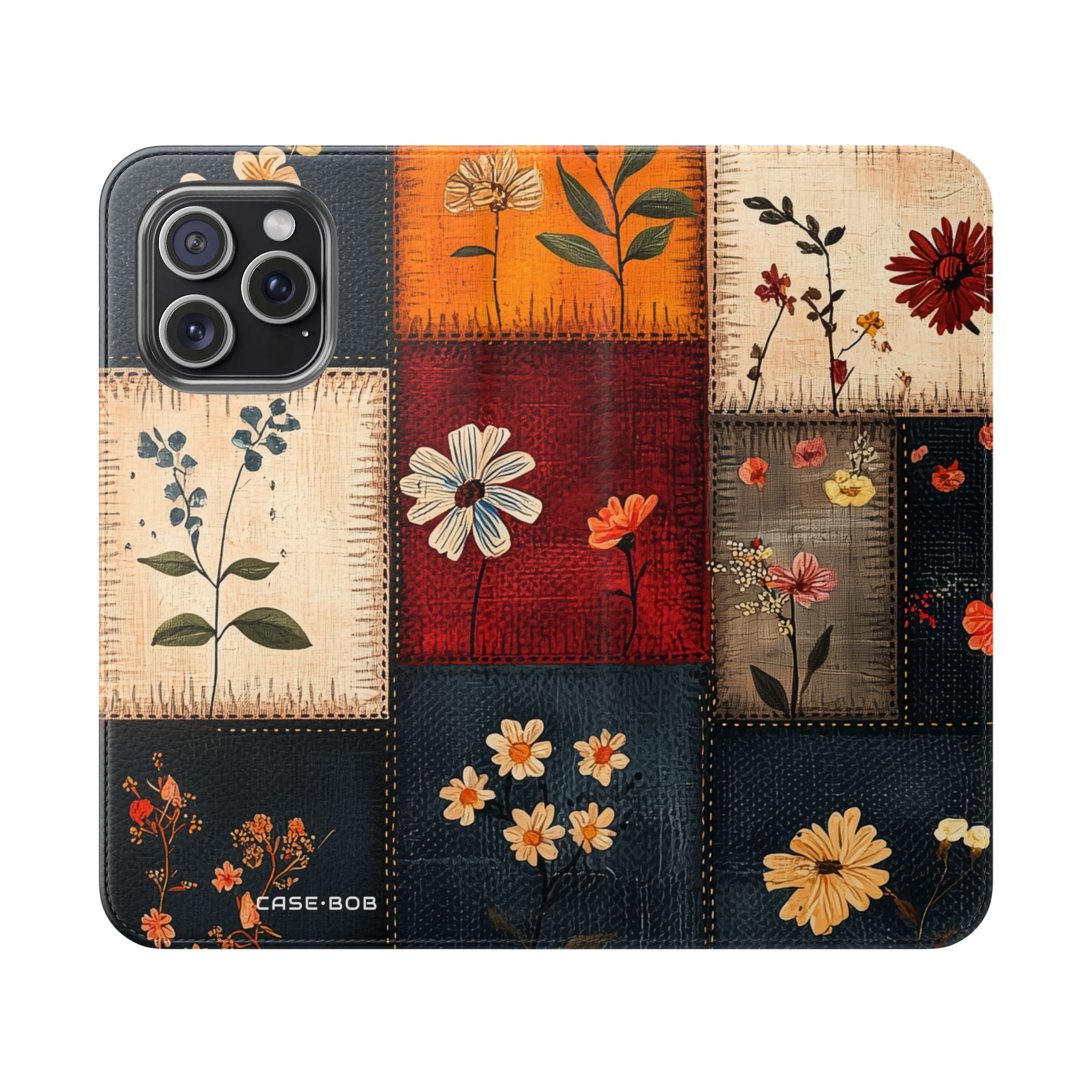 Patchwork Blooms - iPhone 15 Pro Max Cover - Pung