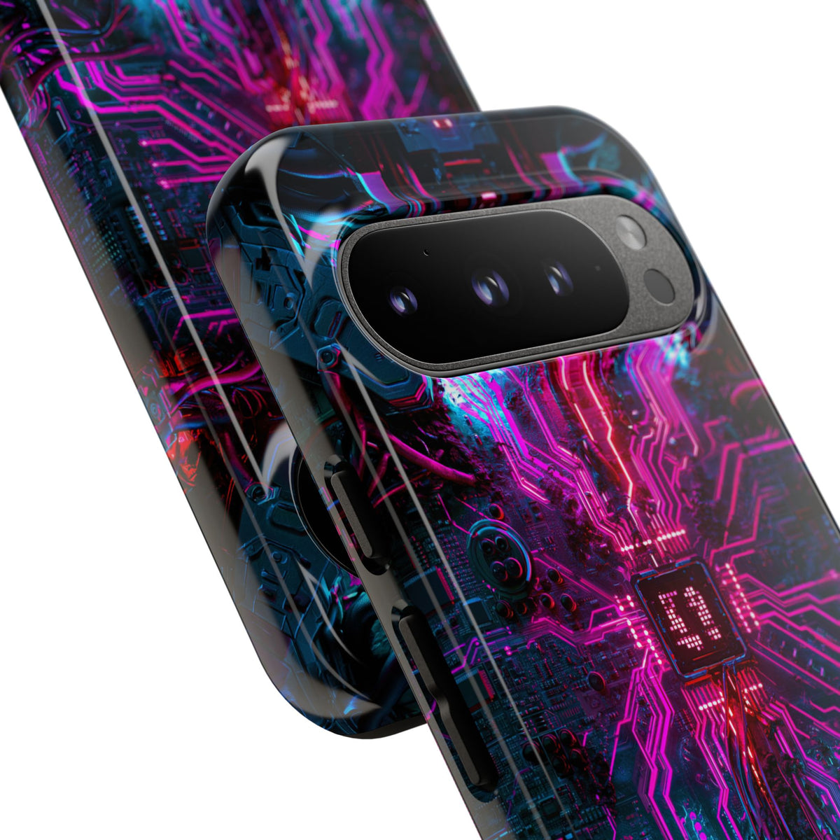 Neural Circuit Core · Tough Phone Case for Pixel · Black