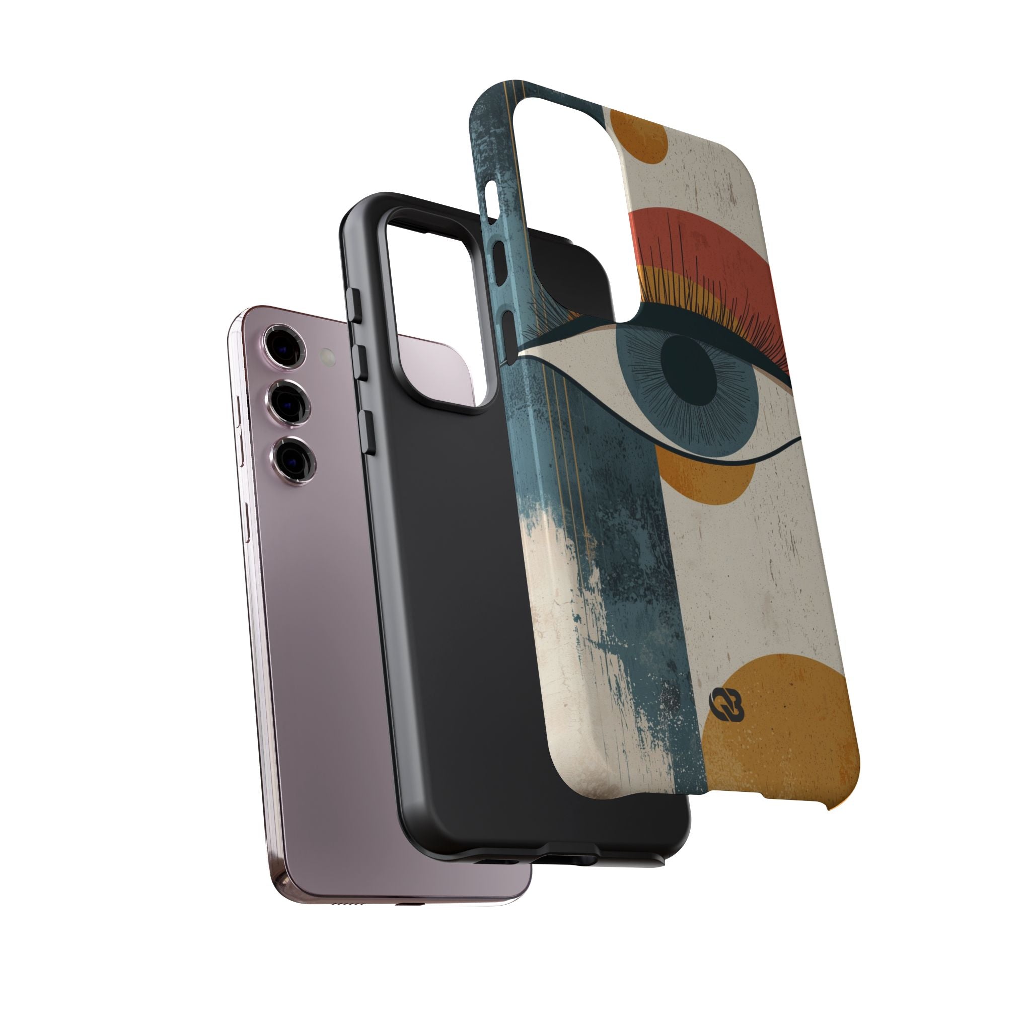 Distressed Azure Ocular · Tough Handyhülle für Samsung