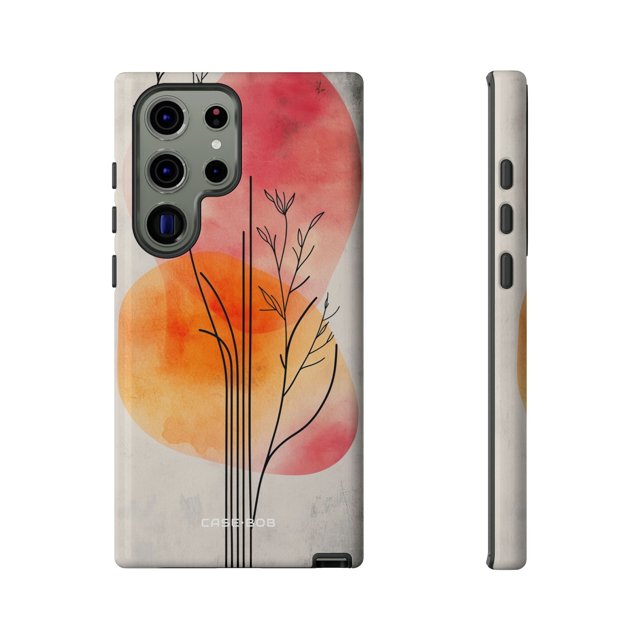 Kaareva varsi auringonlasku Samsung S23 Ultra - Tough suojakotelo