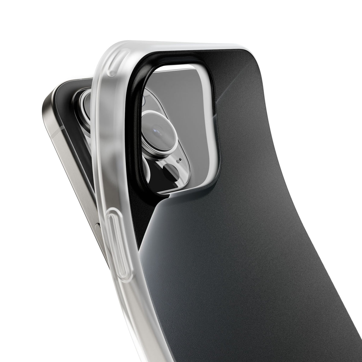 Obsidian Horizon · Lite Phone Case for iPhone · Black