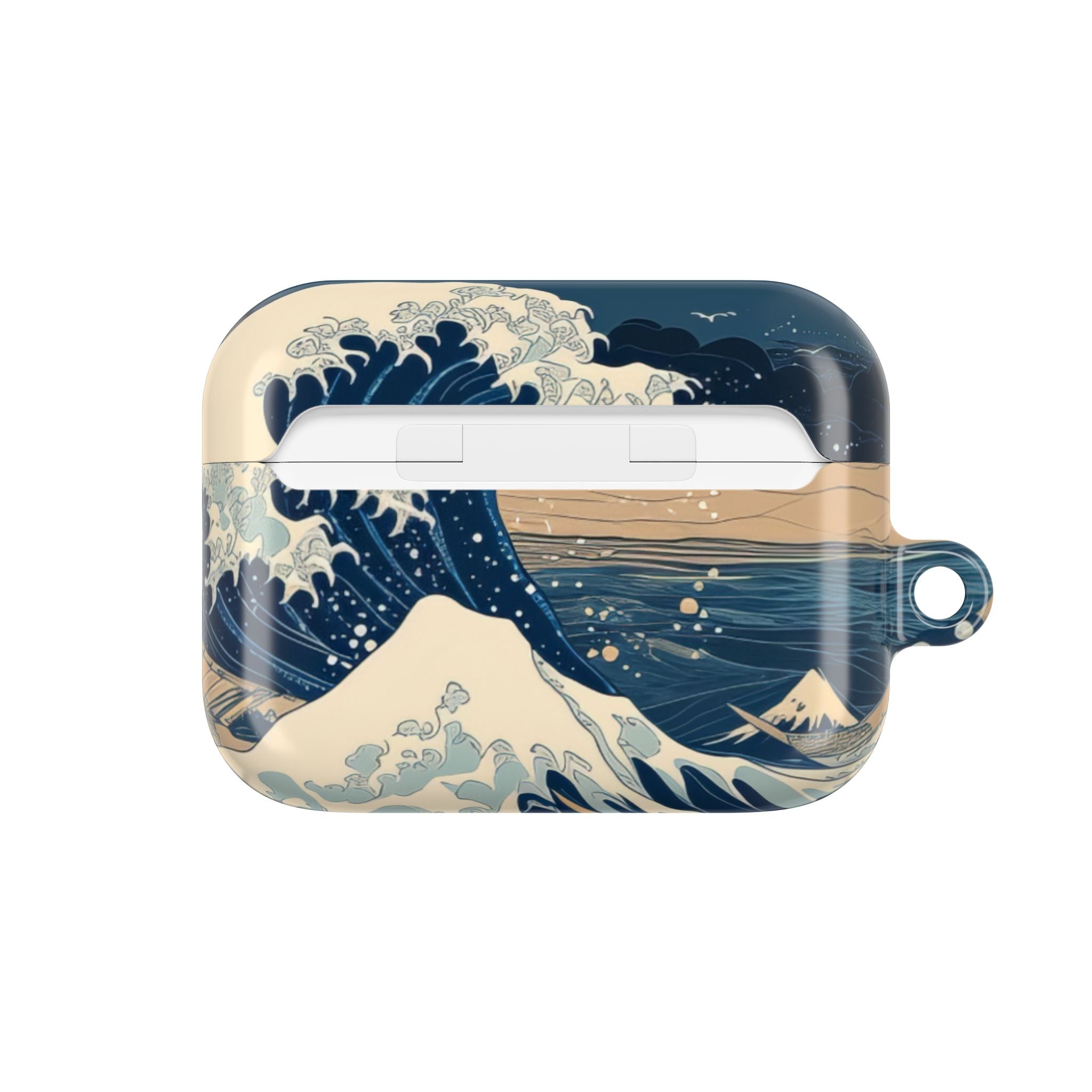 Cresting Navy Wave - AirPods Case