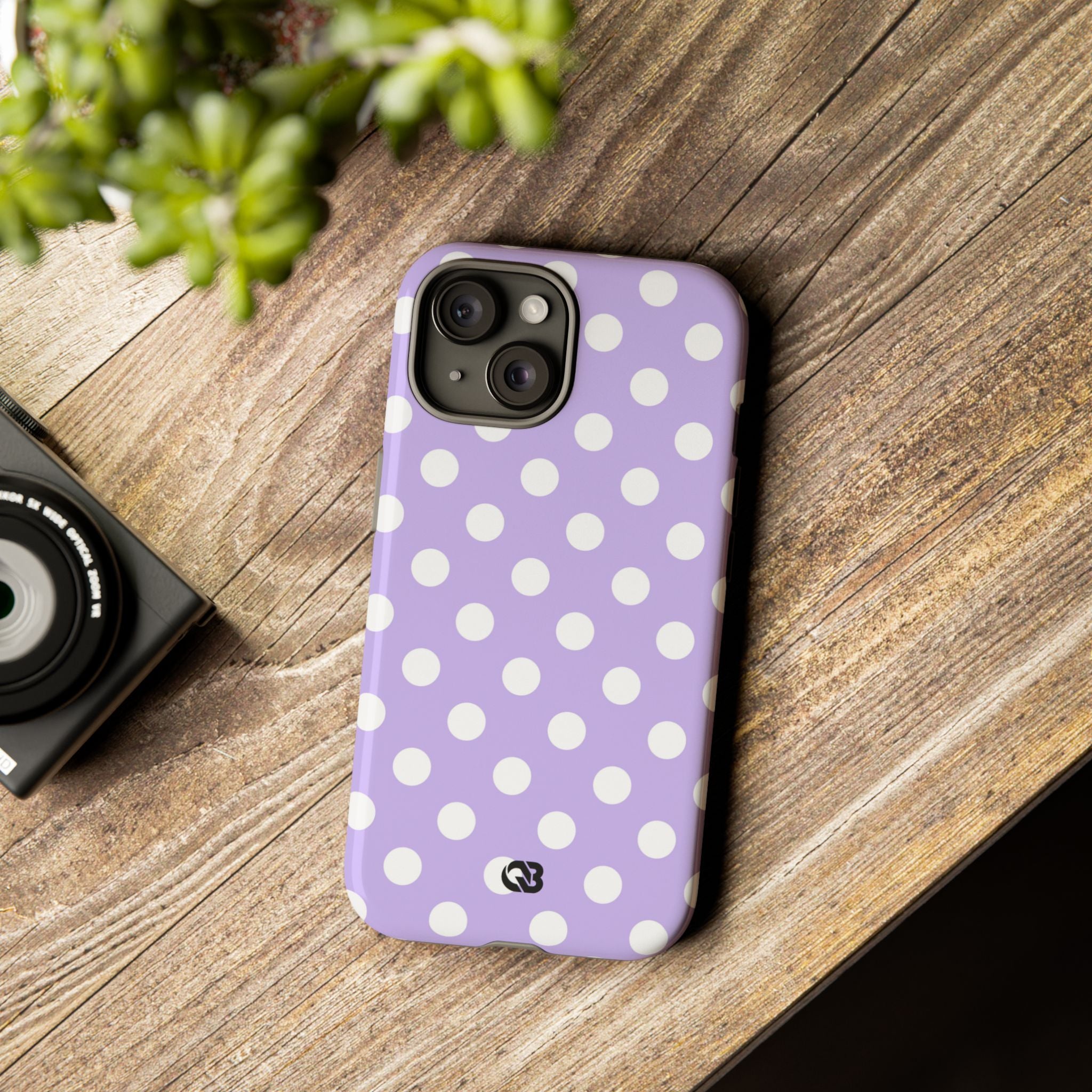 Lavender Polka Grid · Tough