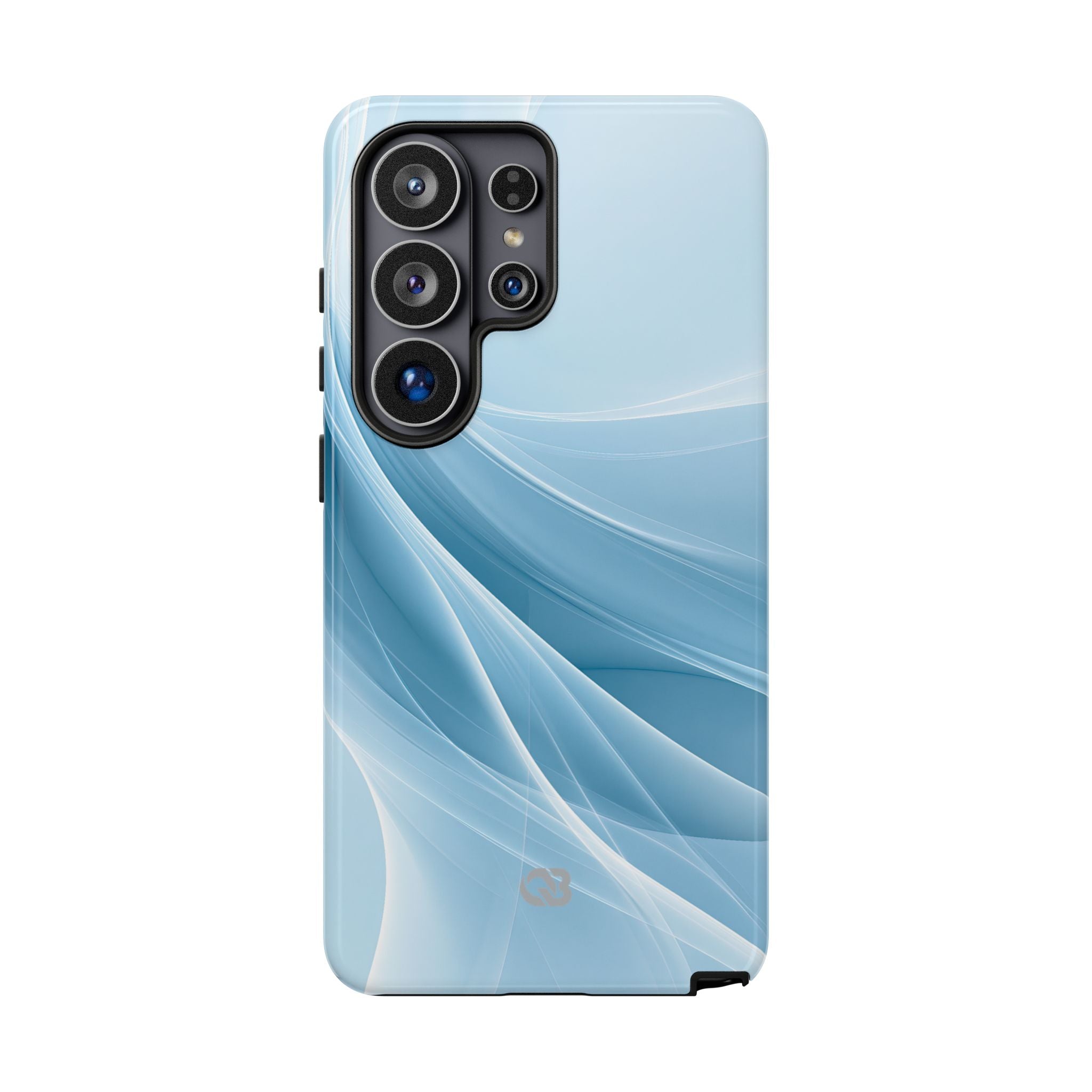 Blue Tough Phone Case for Samsung - Arctic Silk Drift