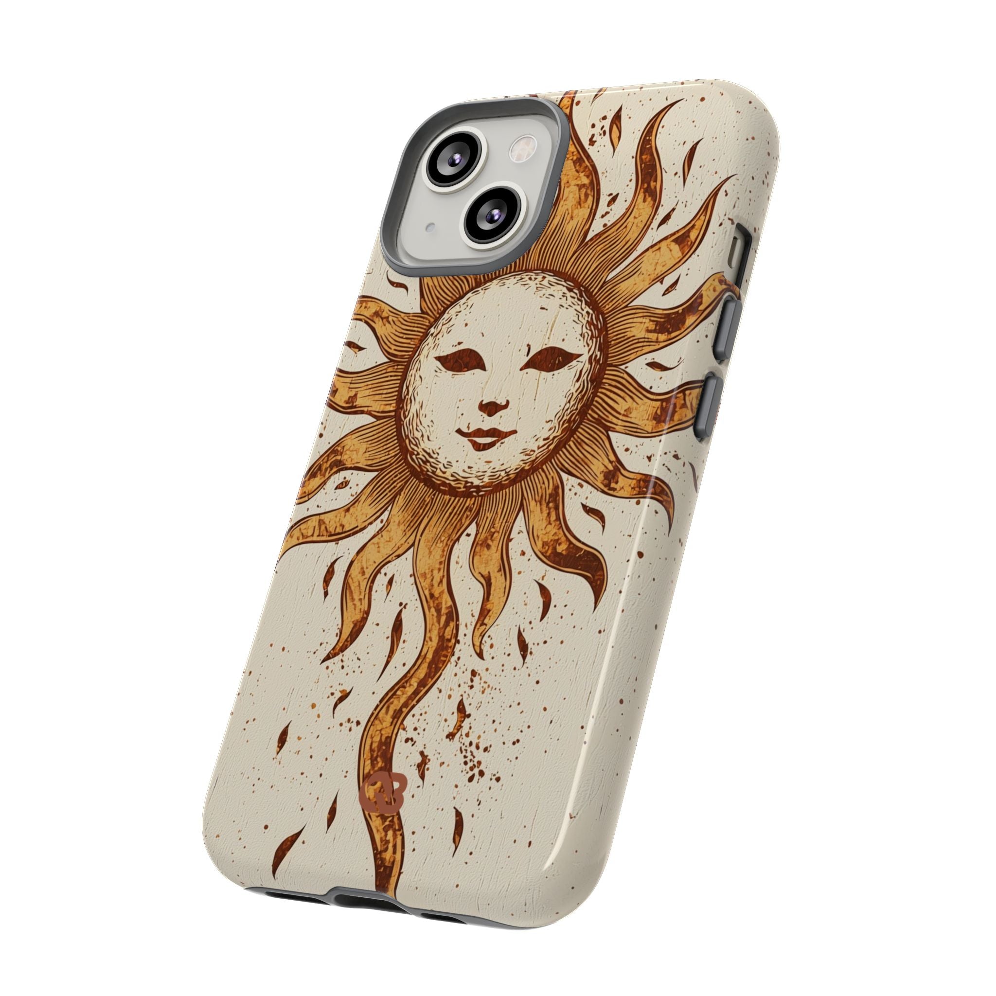 Rustic Solar Mask · Tough Phone Case for iPhone