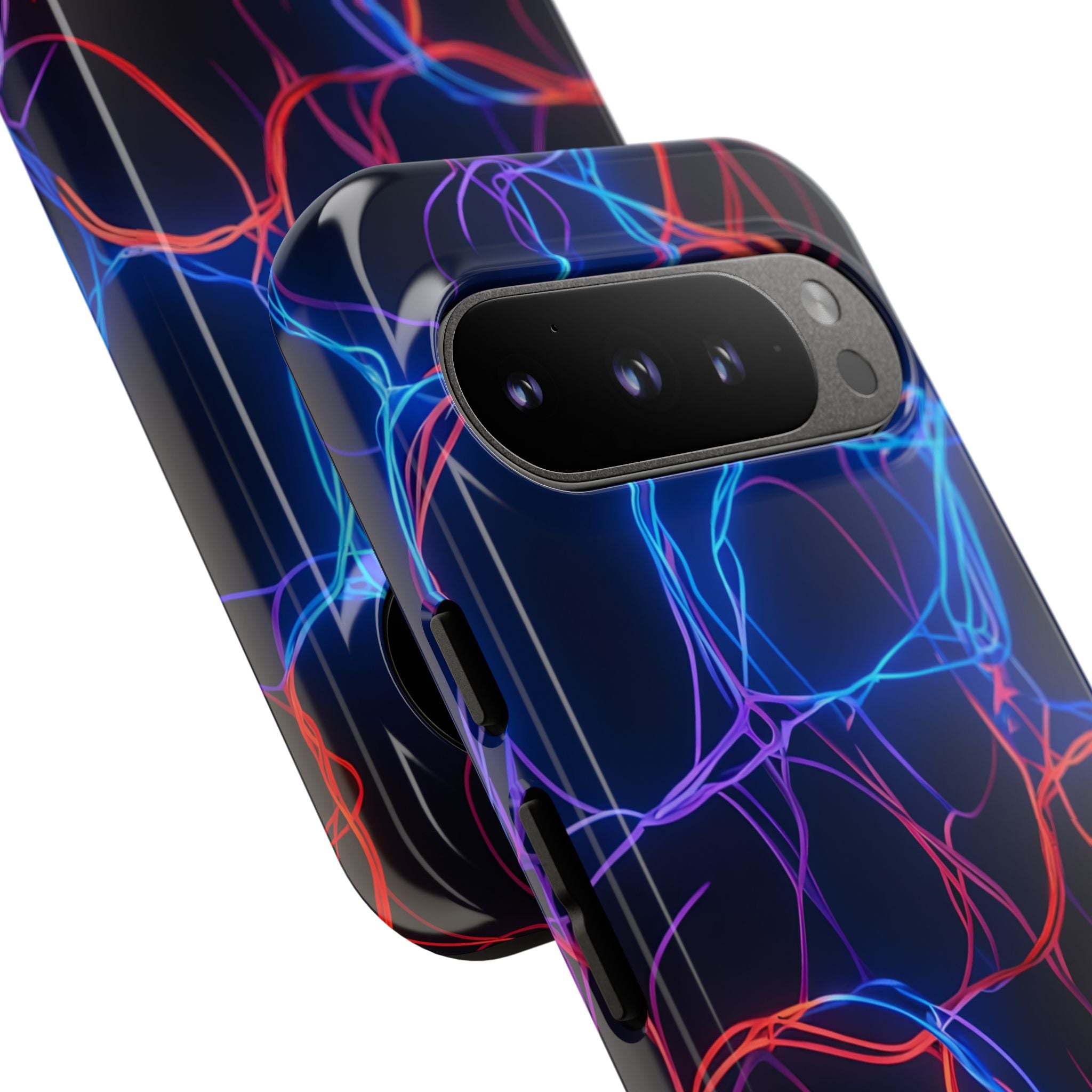 Electric Synapse Glow · Tough Custodia per Google Pixel