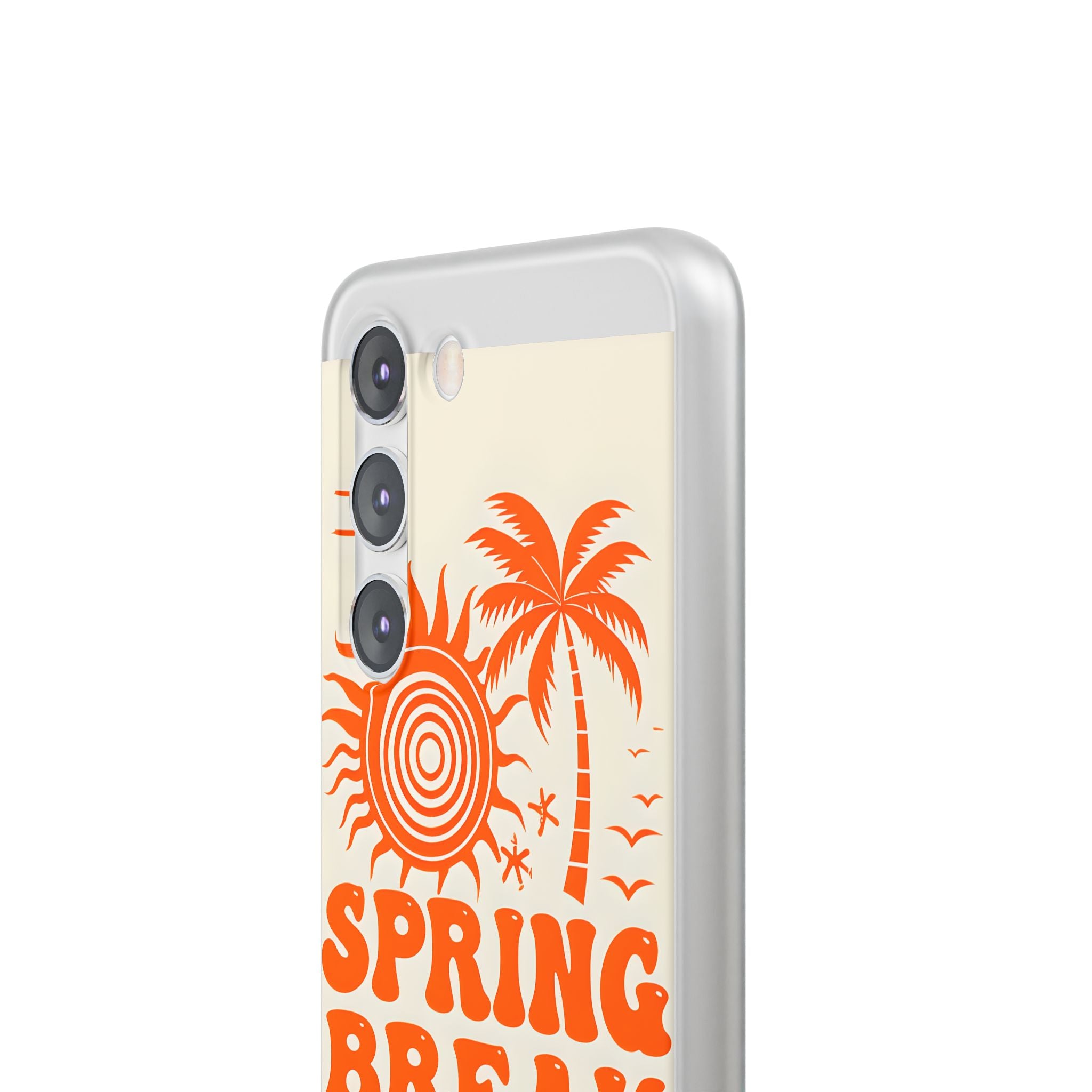 Retro Orange Tide · Soft Handyhülle für Samsung
