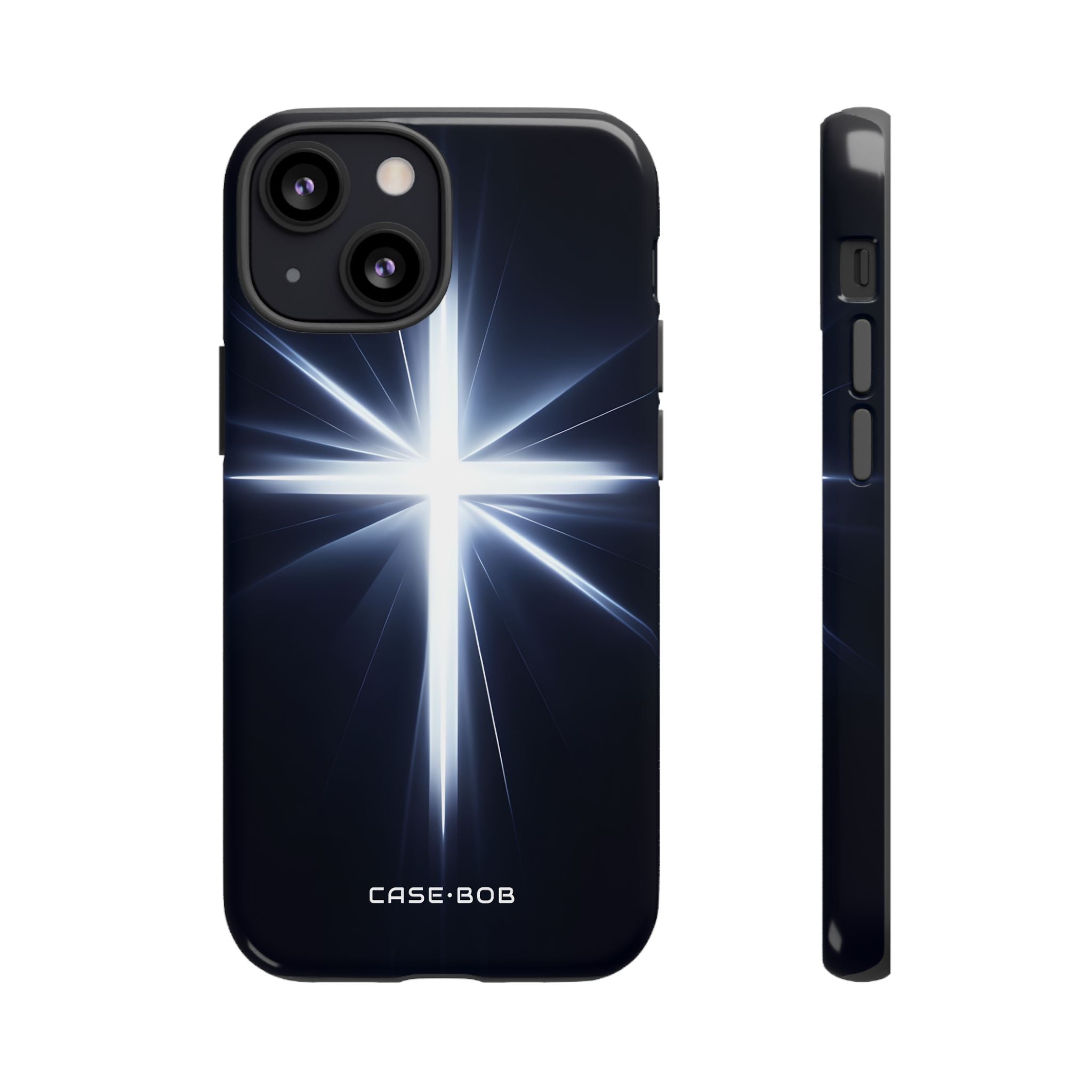 Leuchtendes Crossburst iPhone 13 Mini Case - Tough