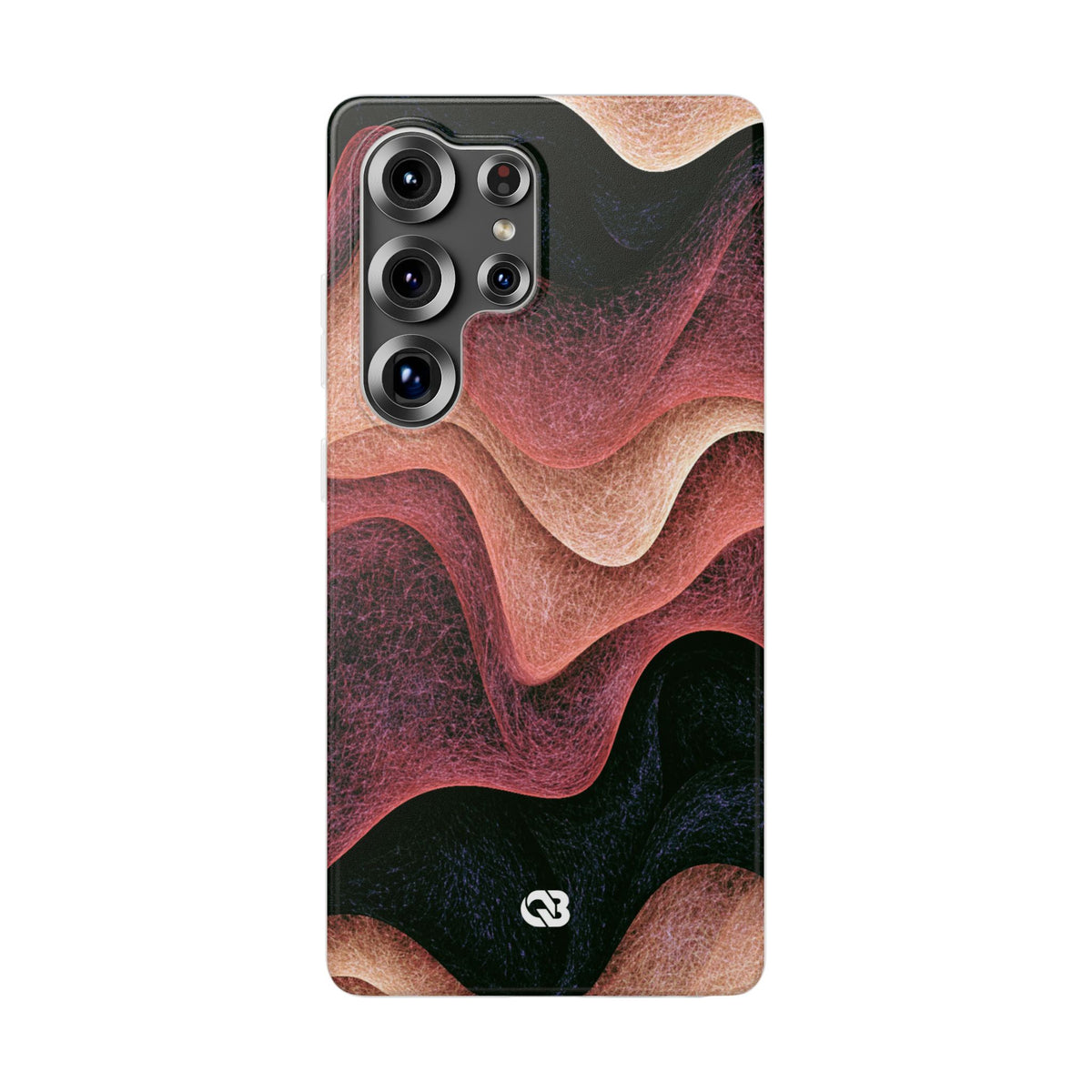 Rose Contour Waves · Lite Phone Case for Samsung · Pink