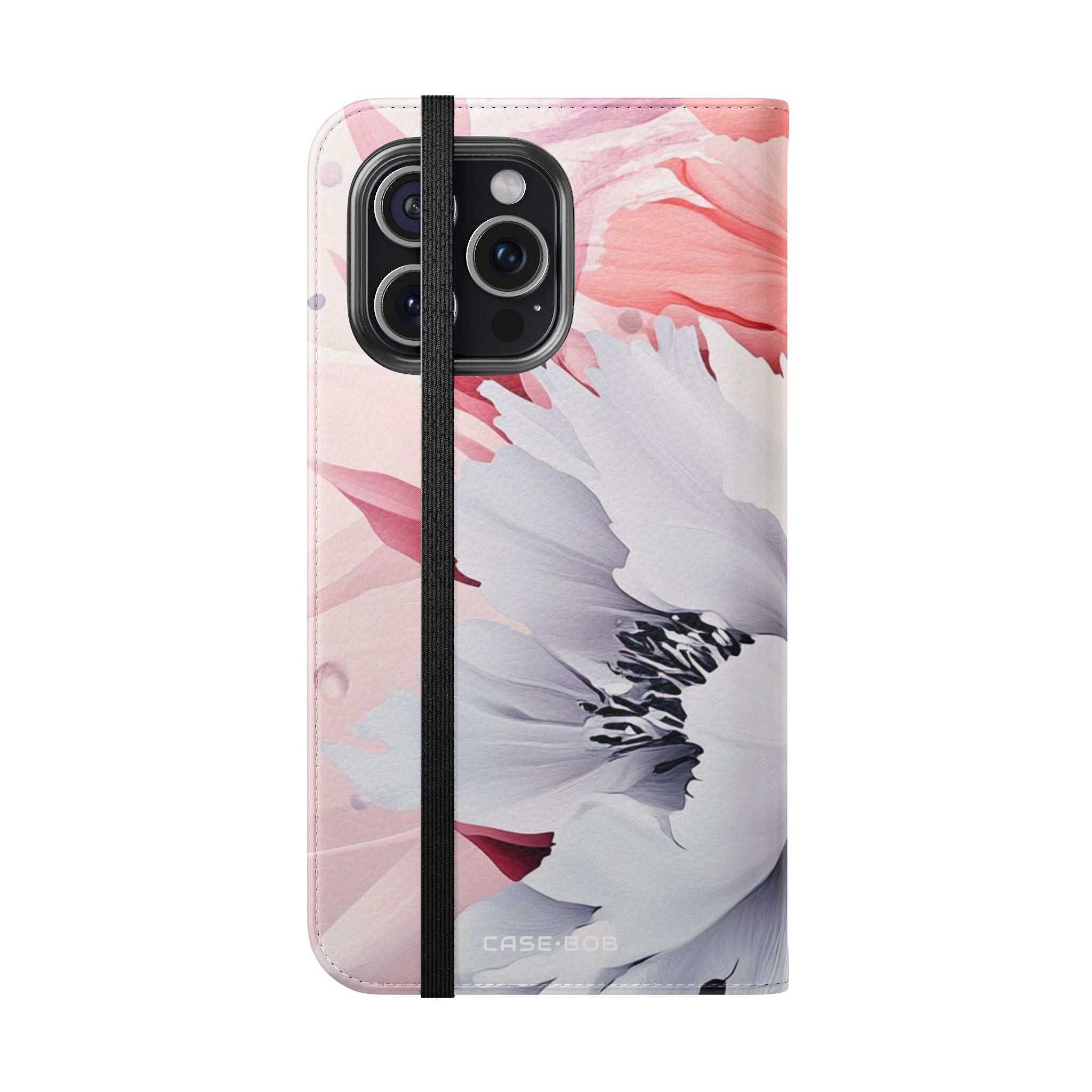 Coral Blossom - iPhone 15 Pro Max Case - Wallet