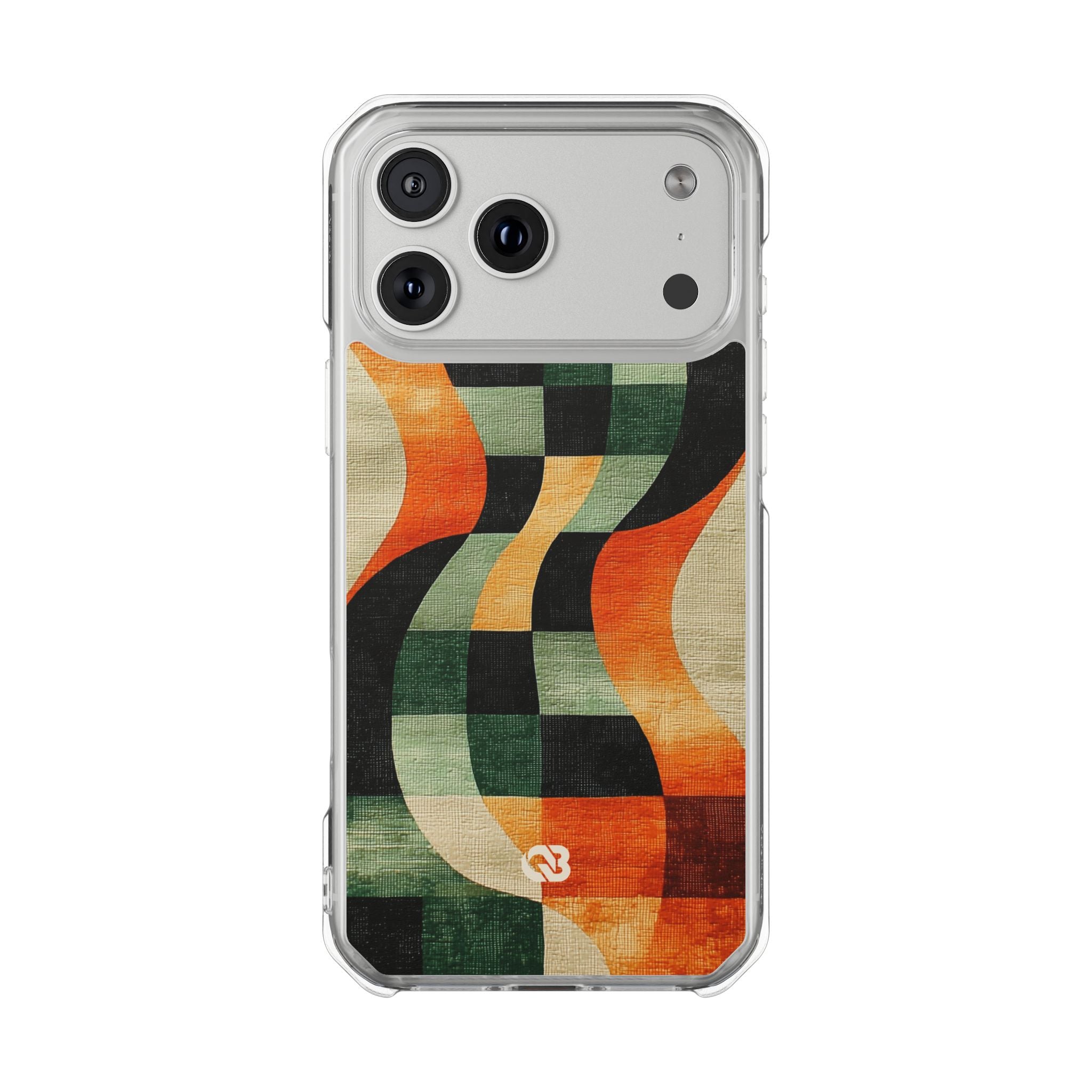 Burnt Orange Curve · Impact Handyhülle für iPhone · Magsafe