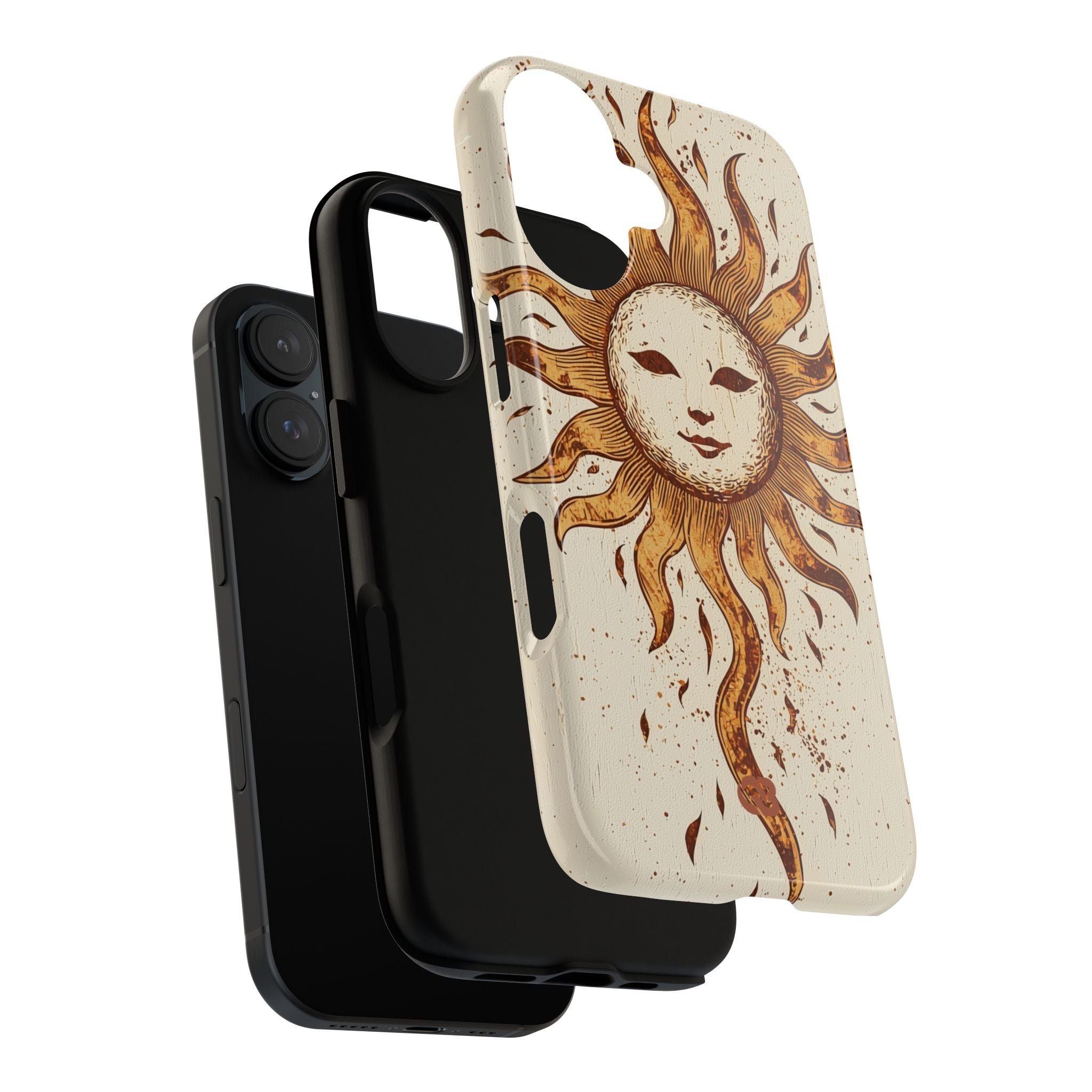 Rustic Solar Mask · Tough Phone Case for iPhone